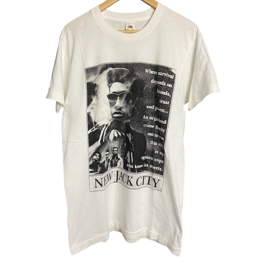 Vintage 1992 NEW JACK CITY MOVIE T-SHIRT | Grailed