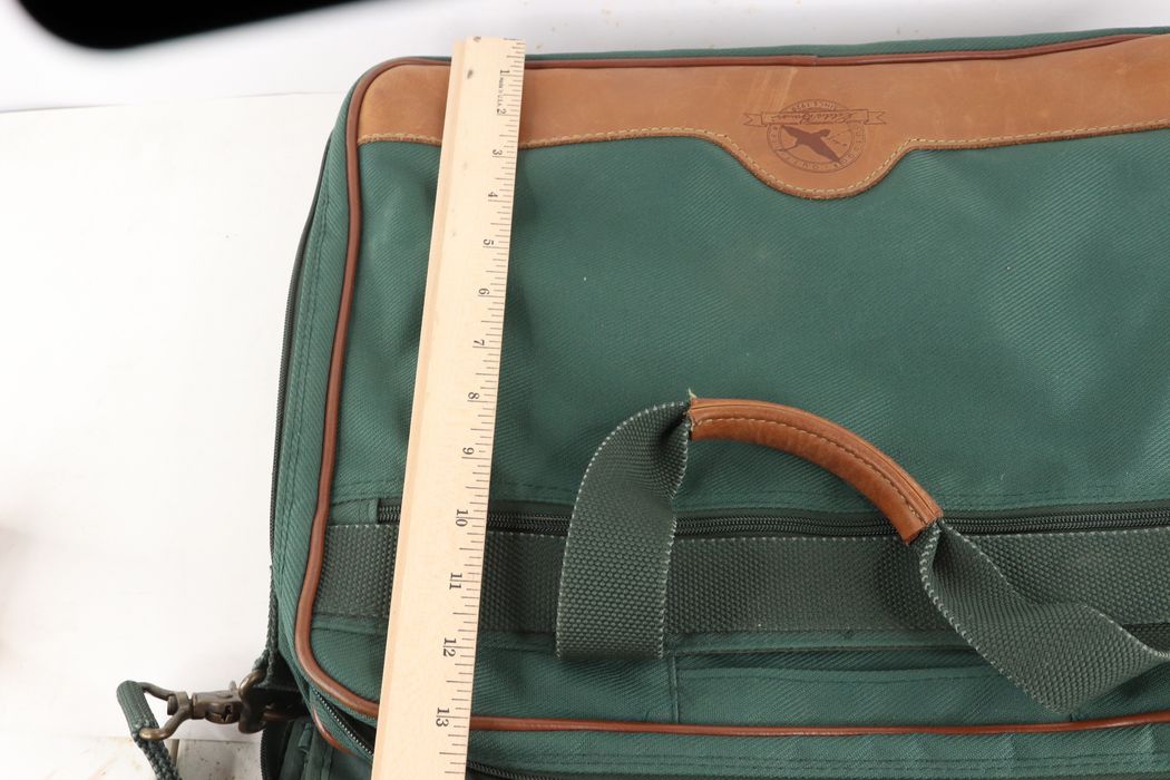 Vintage Vintage 90s Eddie Bauer Leather Briefcase Bag Grailed