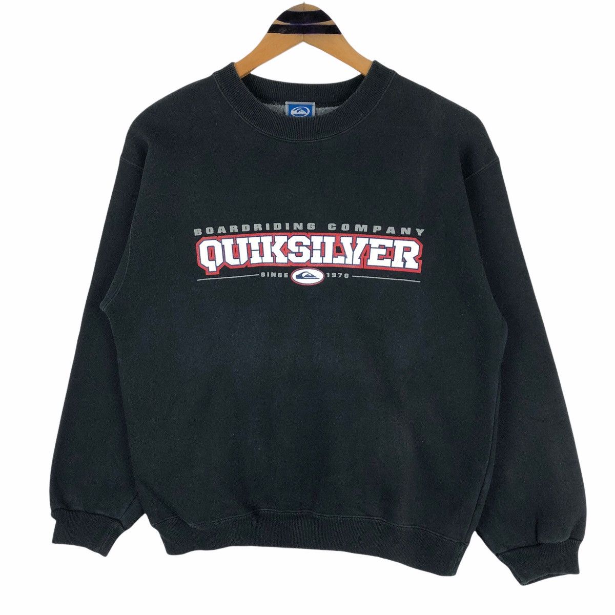 Vintage Quiksilver Boardriding Company Crewneck Sweatshirt