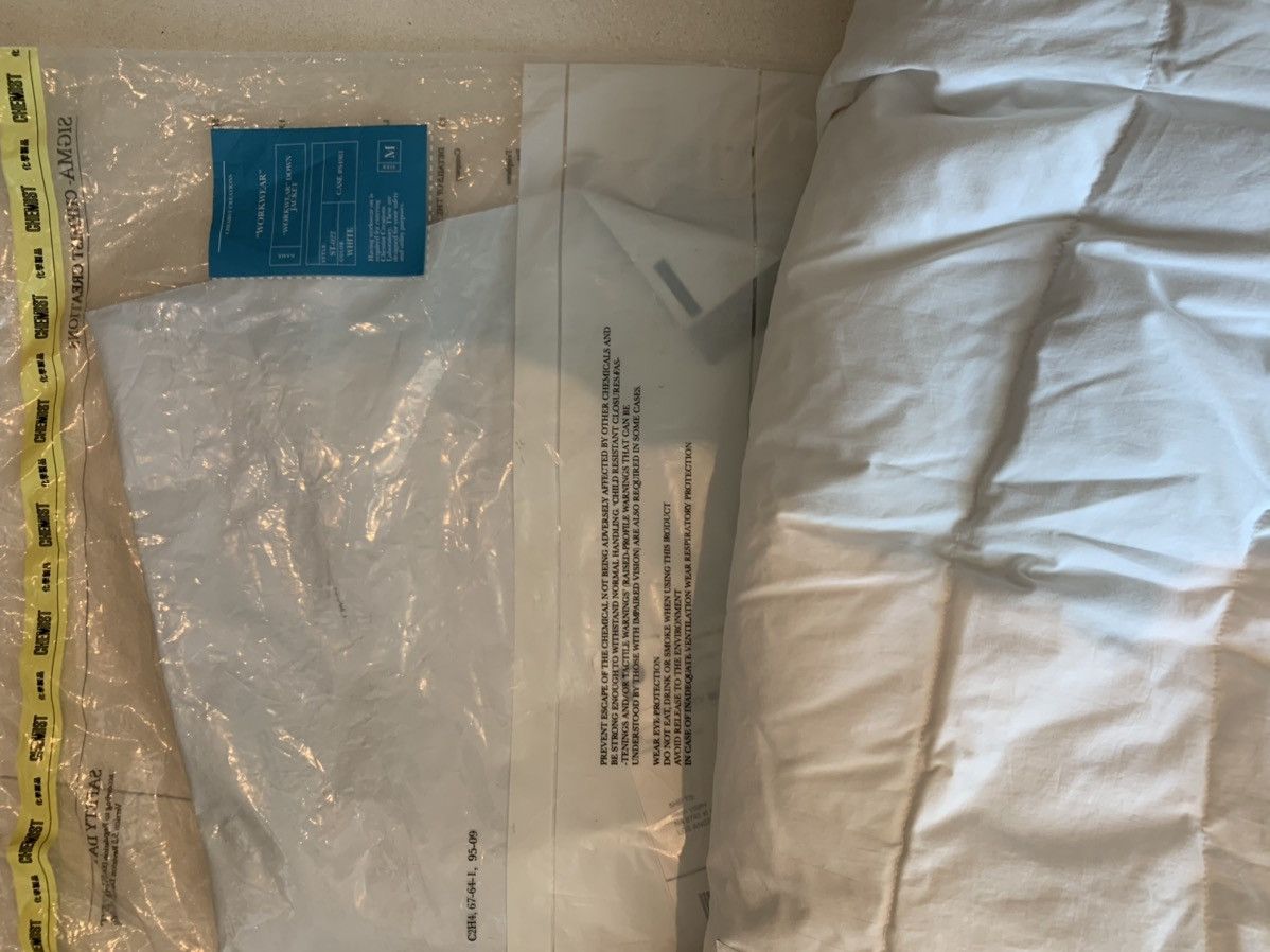C2H4 C2H4 Chemist Creations White Workwear Down Jacket Size US M / EU 48-50 / 2 - 4 Thumbnail