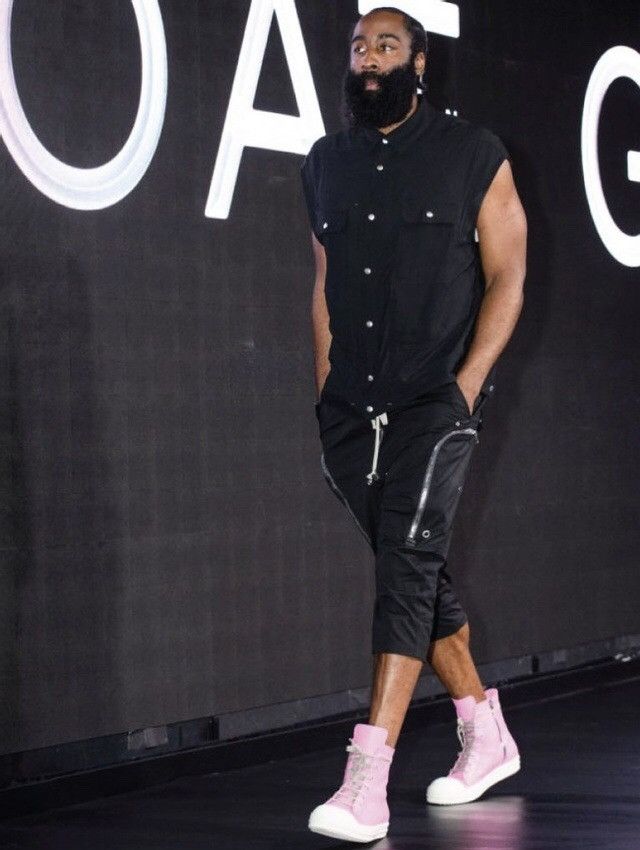 Rick Owens NEW 💦 PINK HIGH CARTI RAMONES SIZE (42) Size US 9 / EU 42 - 7 Thumbnail