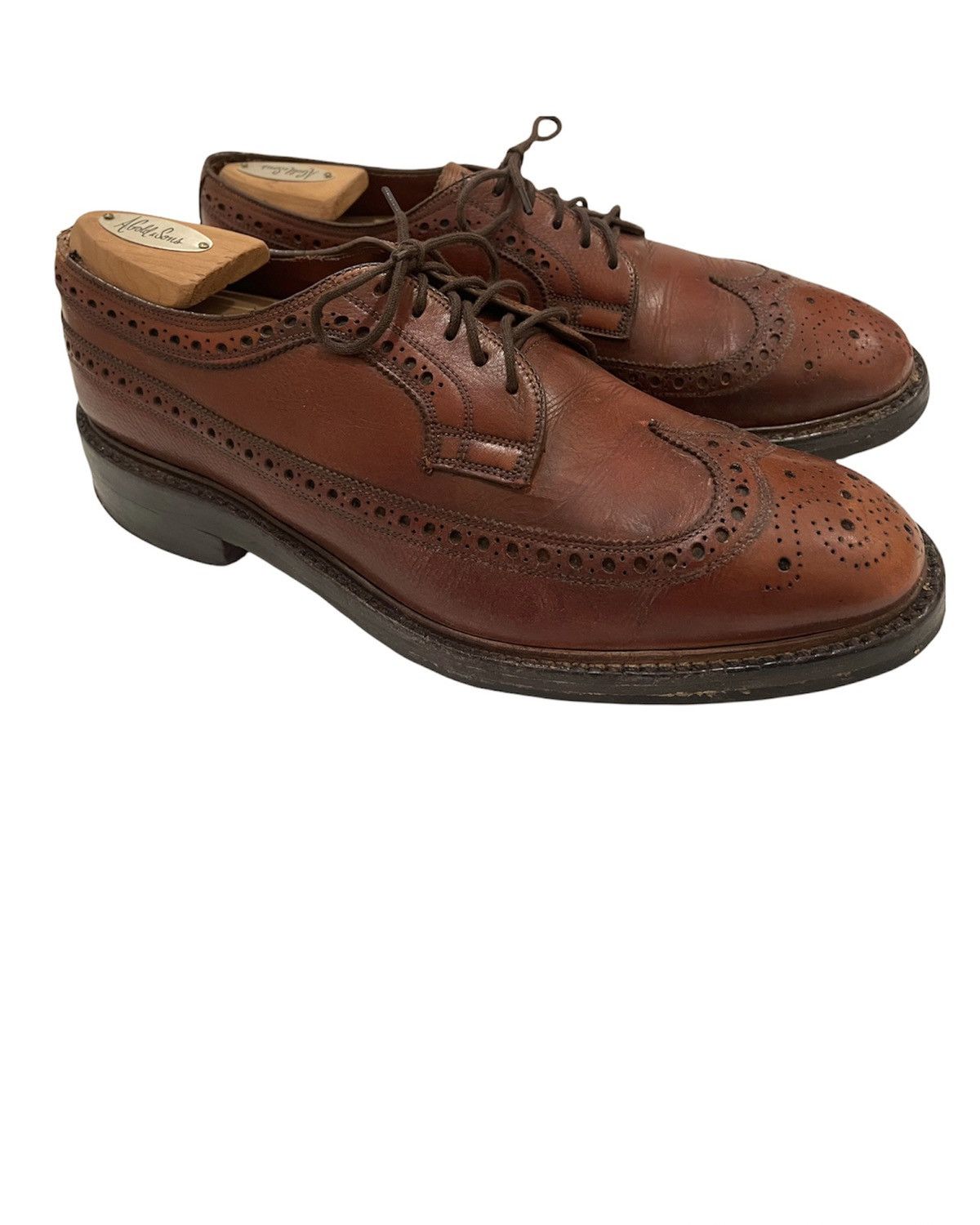 93602 Florsheim Imperial Brown Pebble Grain Wingtips 8.5 D il_fullxfull.6921751407_lfmk.jpg main image 3