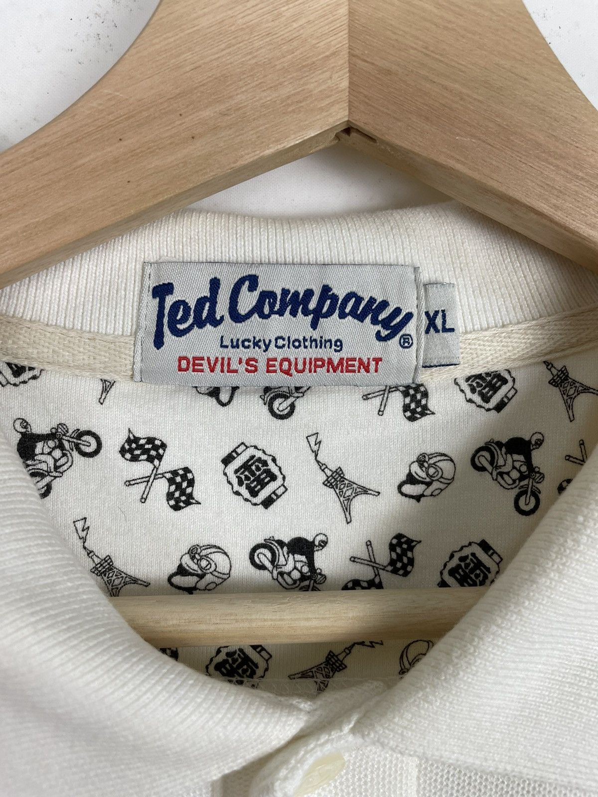 Japanese Brand × Tedman Tedman x Kaminari “Bloody Speed 510” Racing Polo Japan Size US XL / EU 56 / 4 - 3 Thumbnail