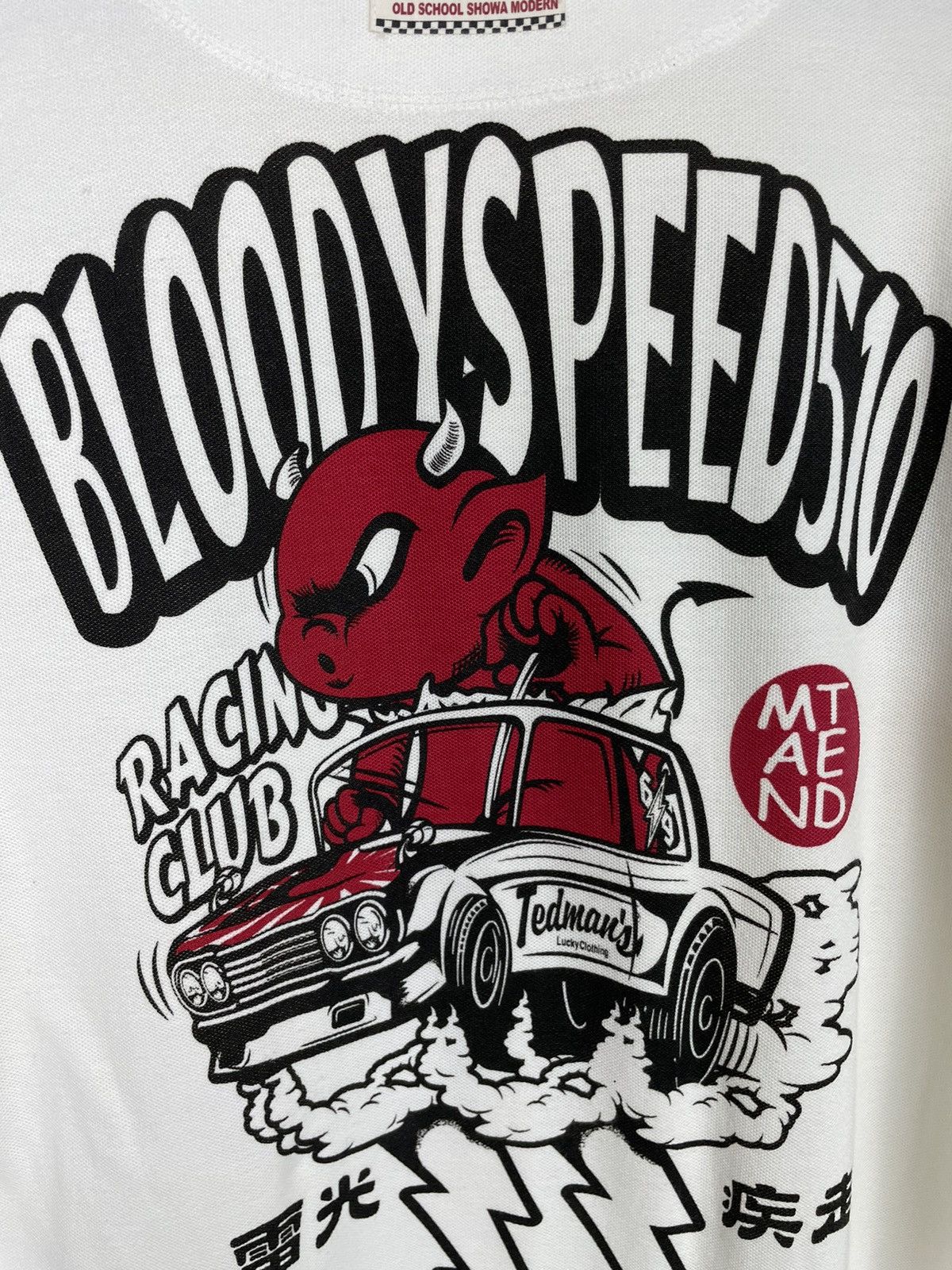 Japanese Brand × Tedman Tedman x Kaminari “Bloody Speed 510” Racing Polo Japan Size US XL / EU 56 / 4 - 14 Thumbnail