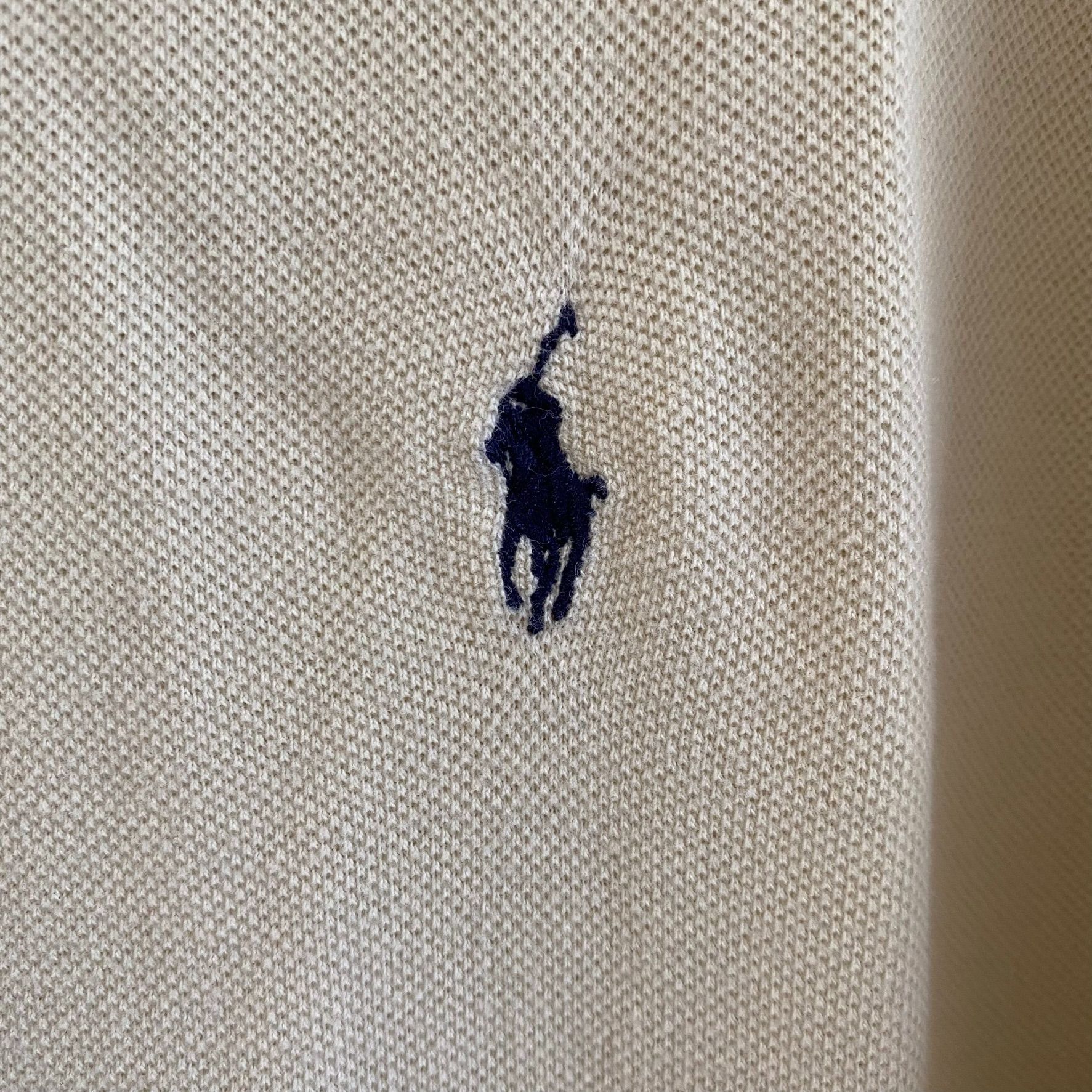 Polo Ralph Lauren Ralph Lauren Cream Rugby Polo Shirt Size US XL / EU 56 / 4 - 2 Preview