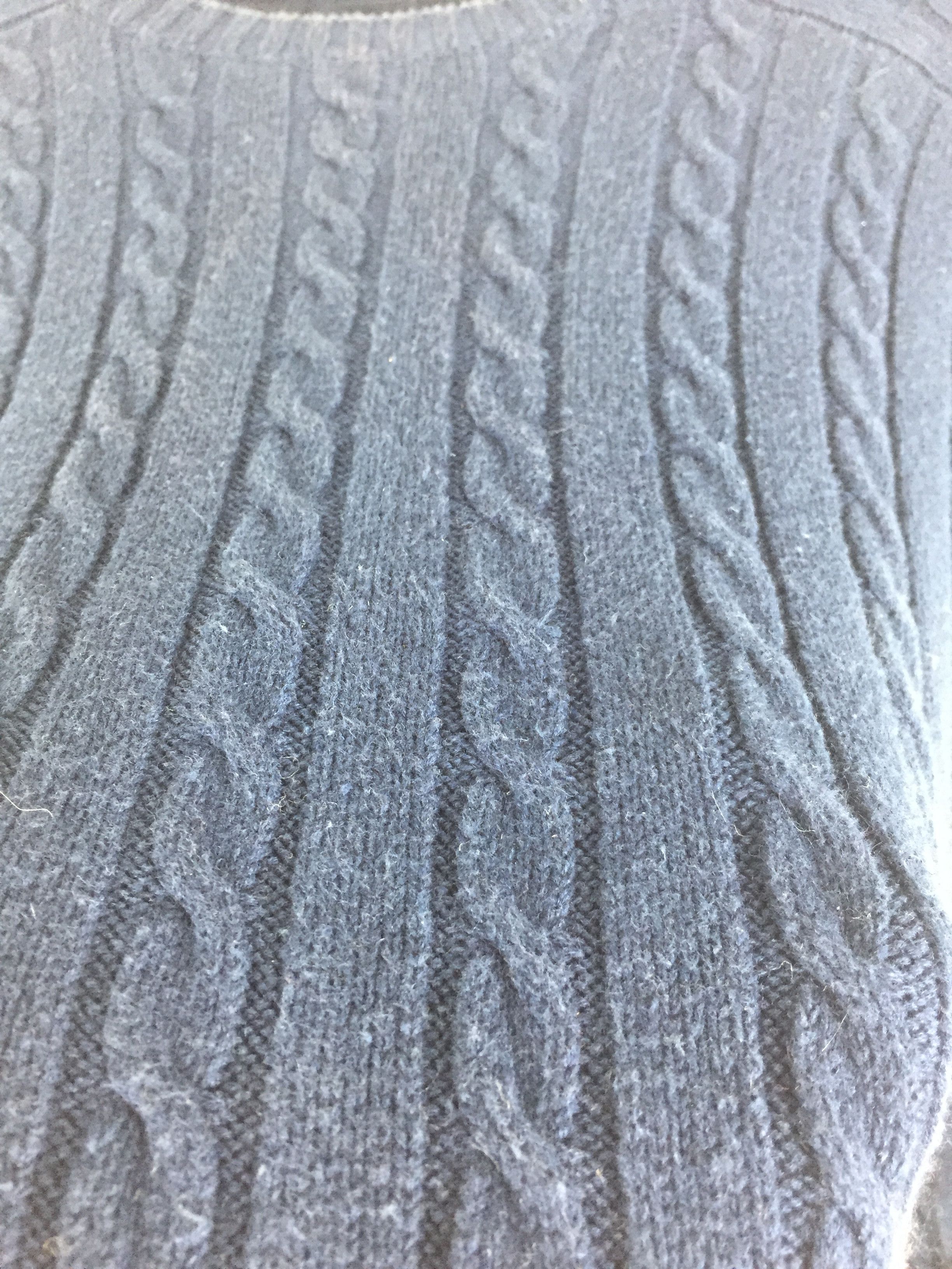 Beams Plus × Japanese Brand Beams + Plus blue cable knit Size US M / EU 48-50 / 2 - 6 Thumbnail