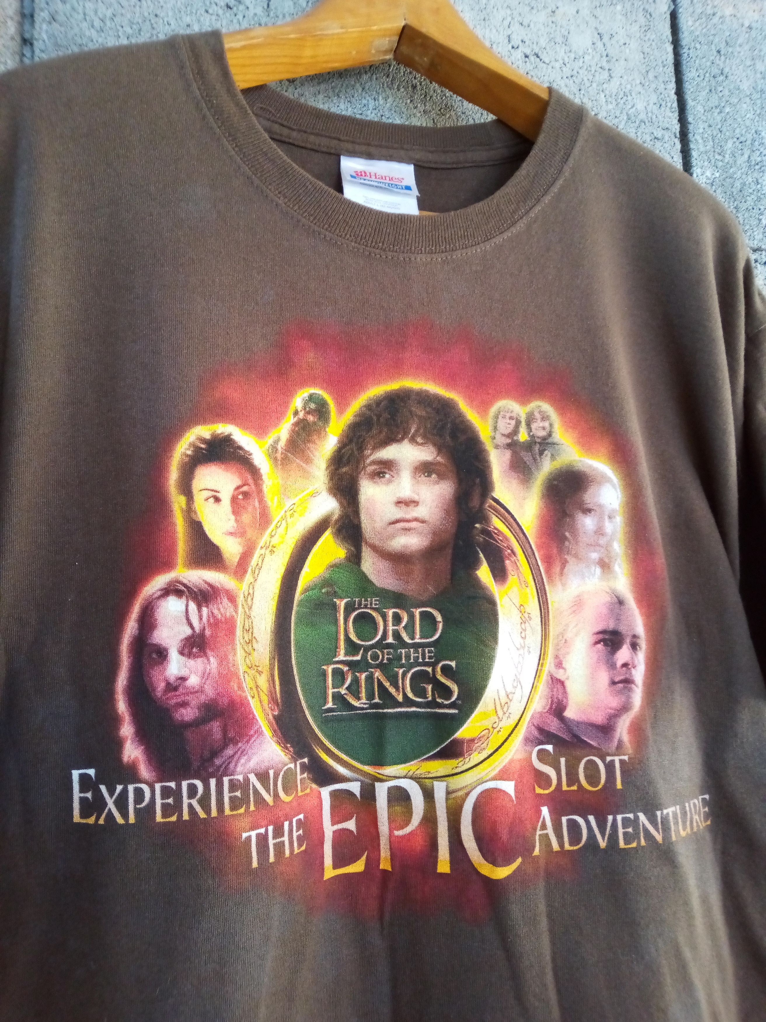 Vintage Y2K The Lord Of The Rings Epic Movie Tee Size US L / EU 52-54 / 3 - 1 Thumbnail