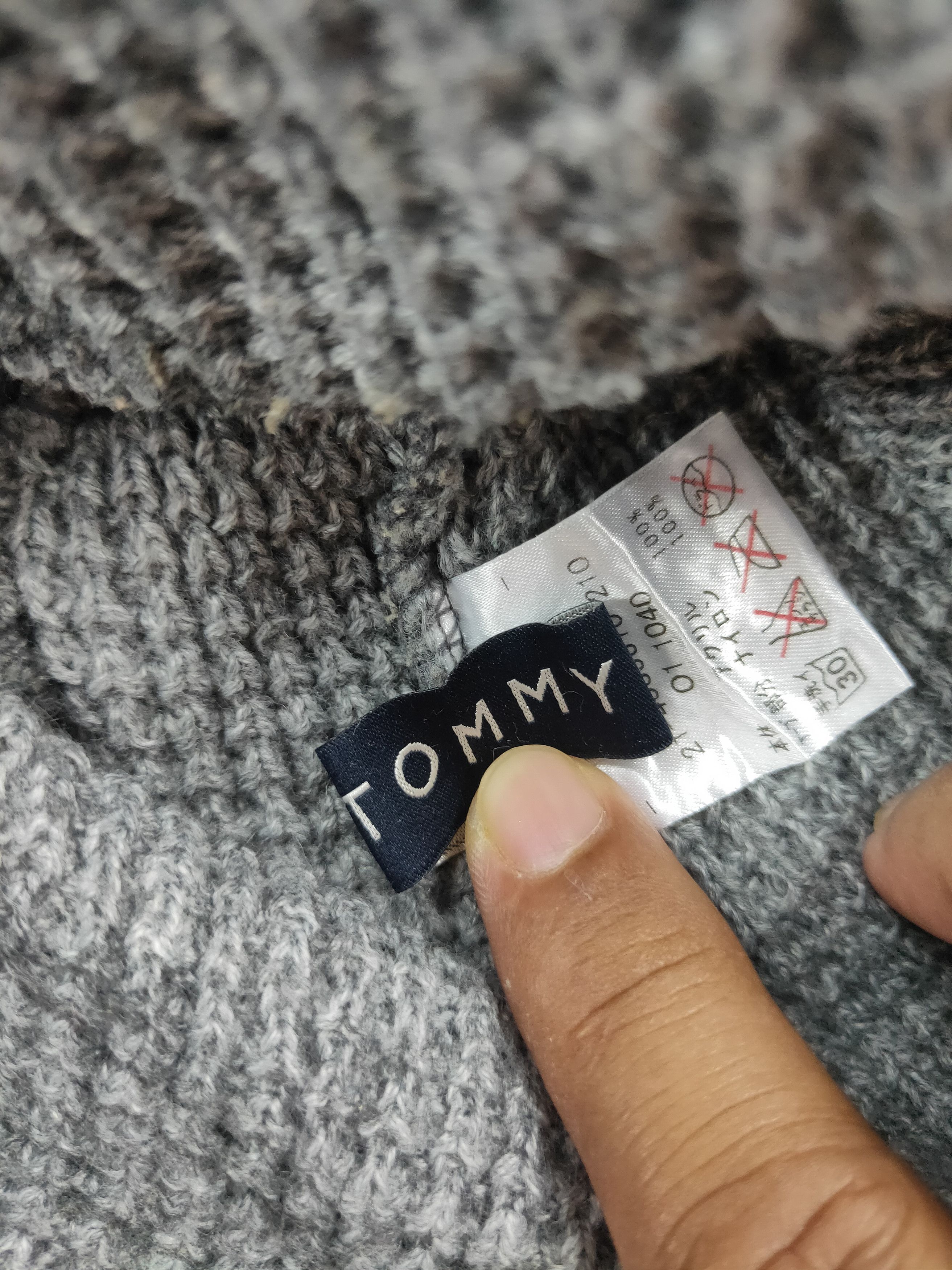 Tommy Hilfiger × Vintage Tommy Hilfiger Beanie Hat Size ONE SIZE - 5 Thumbnail