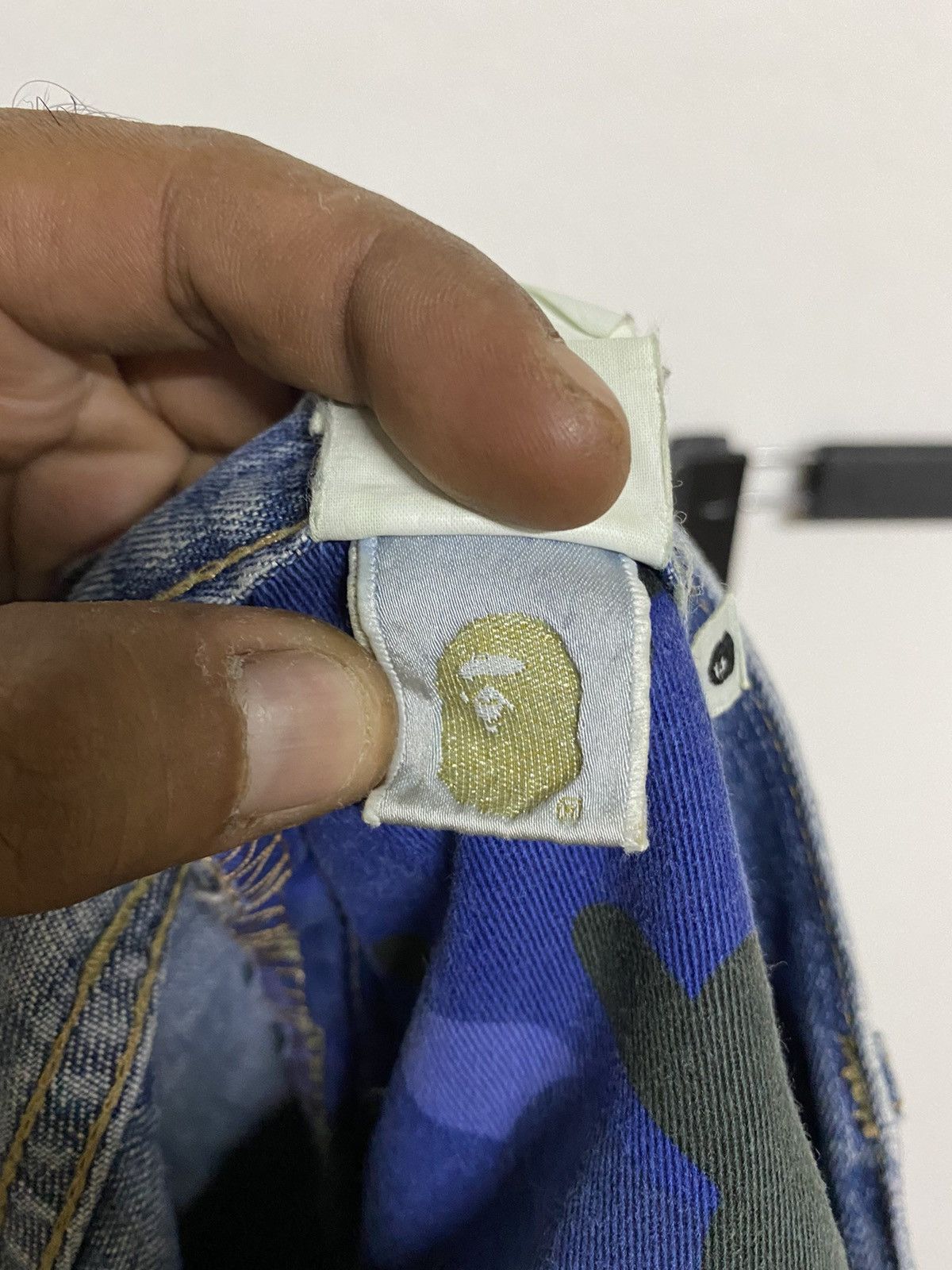Bape Bapesta Denim Size US 36 / EU 52 - 16 Thumbnail