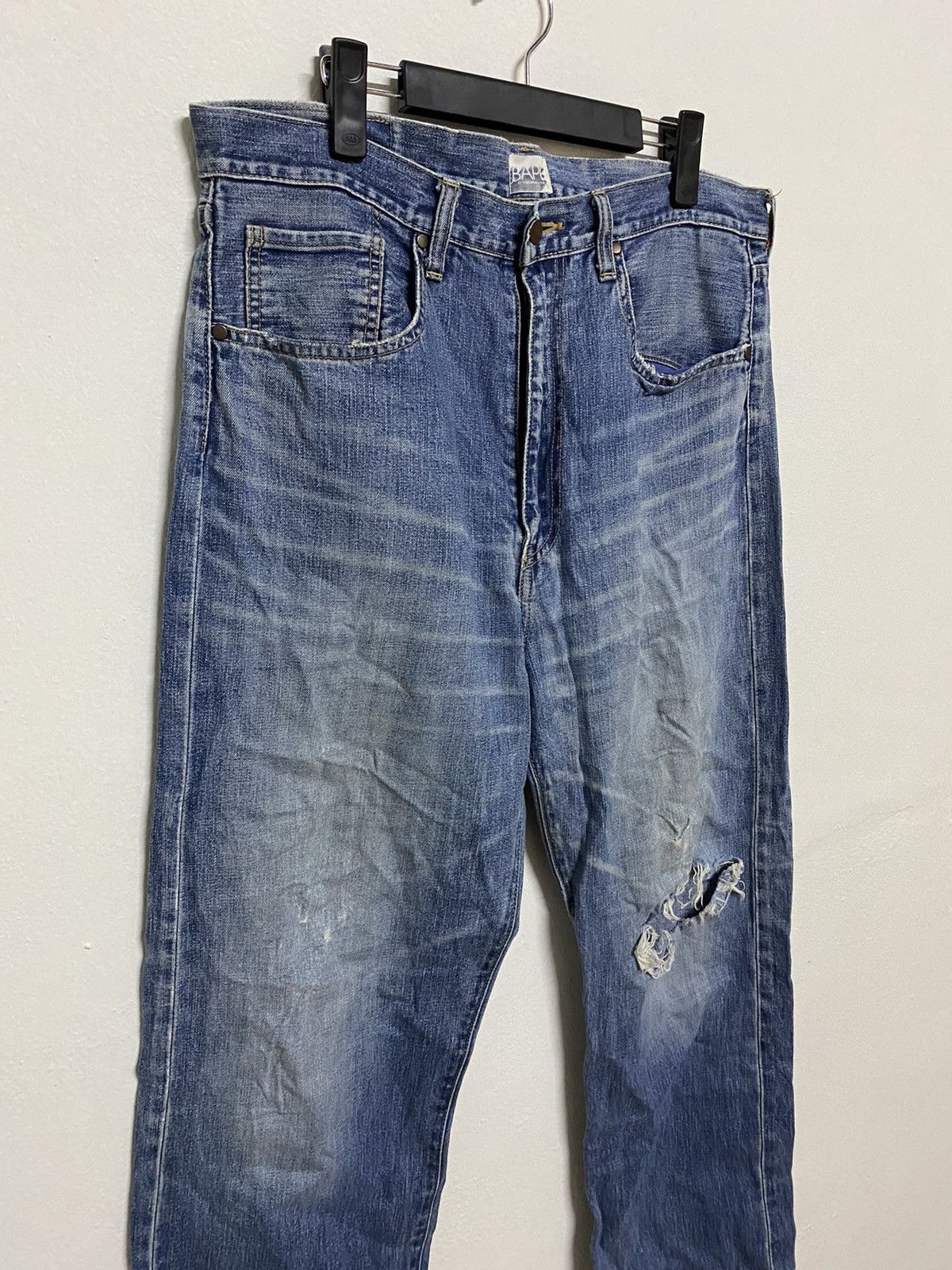 Bape Bapesta Denim Size US 36 / EU 52 - 7 Thumbnail