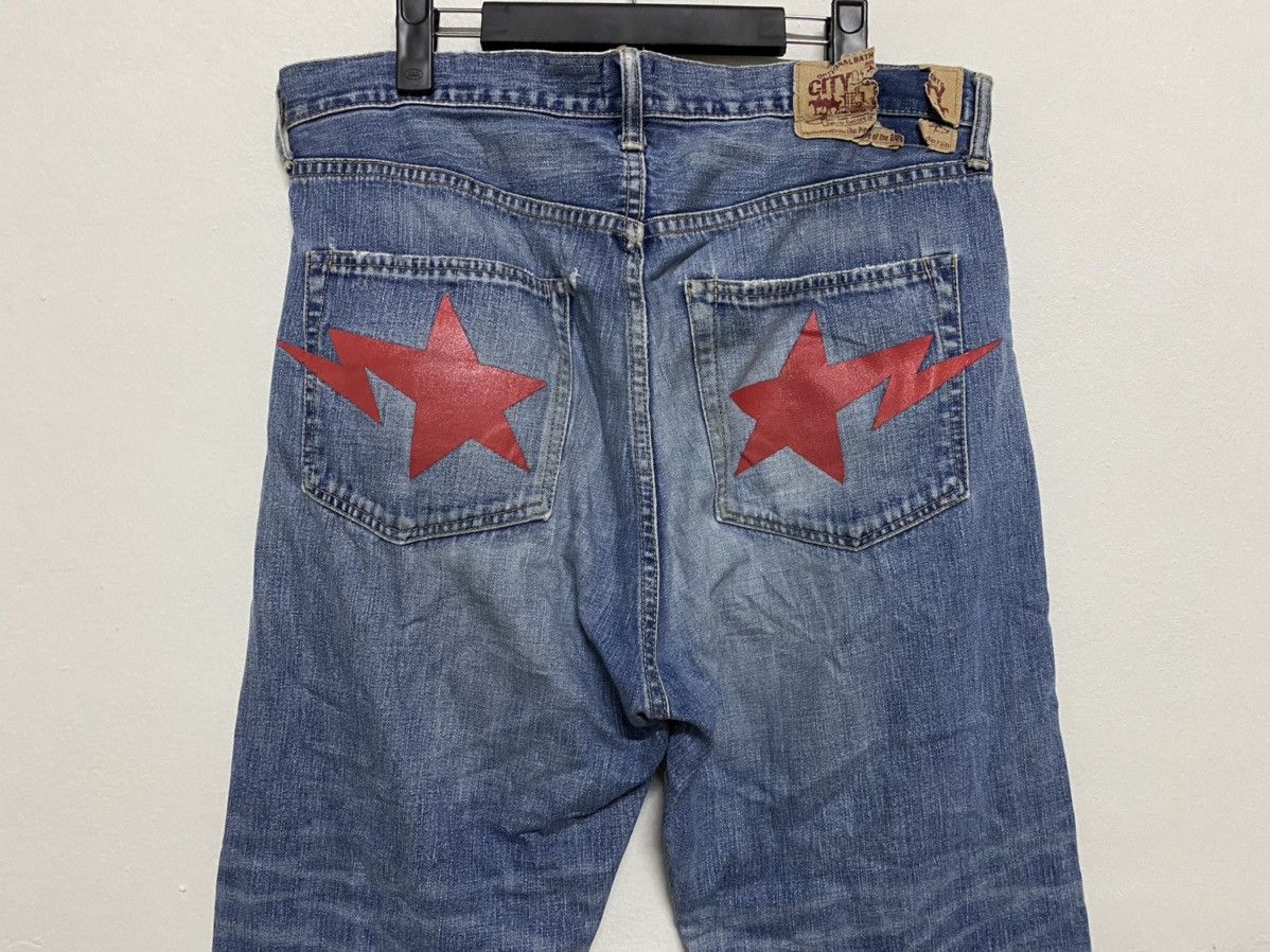 Bape Bapesta Denim Size US 36 / EU 52 - 3 Thumbnail
