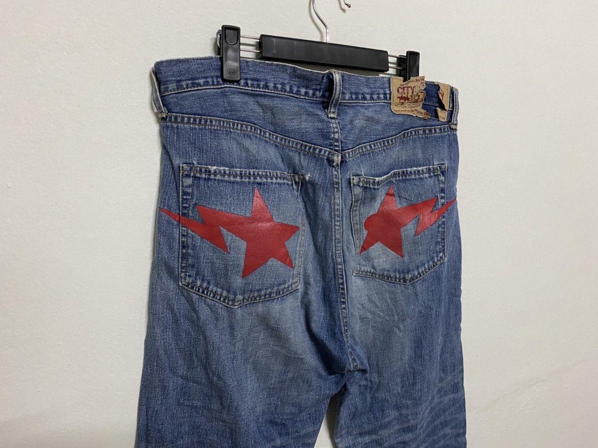 Bape Bapesta Denim Size US 36 / EU 52 - 5 Thumbnail