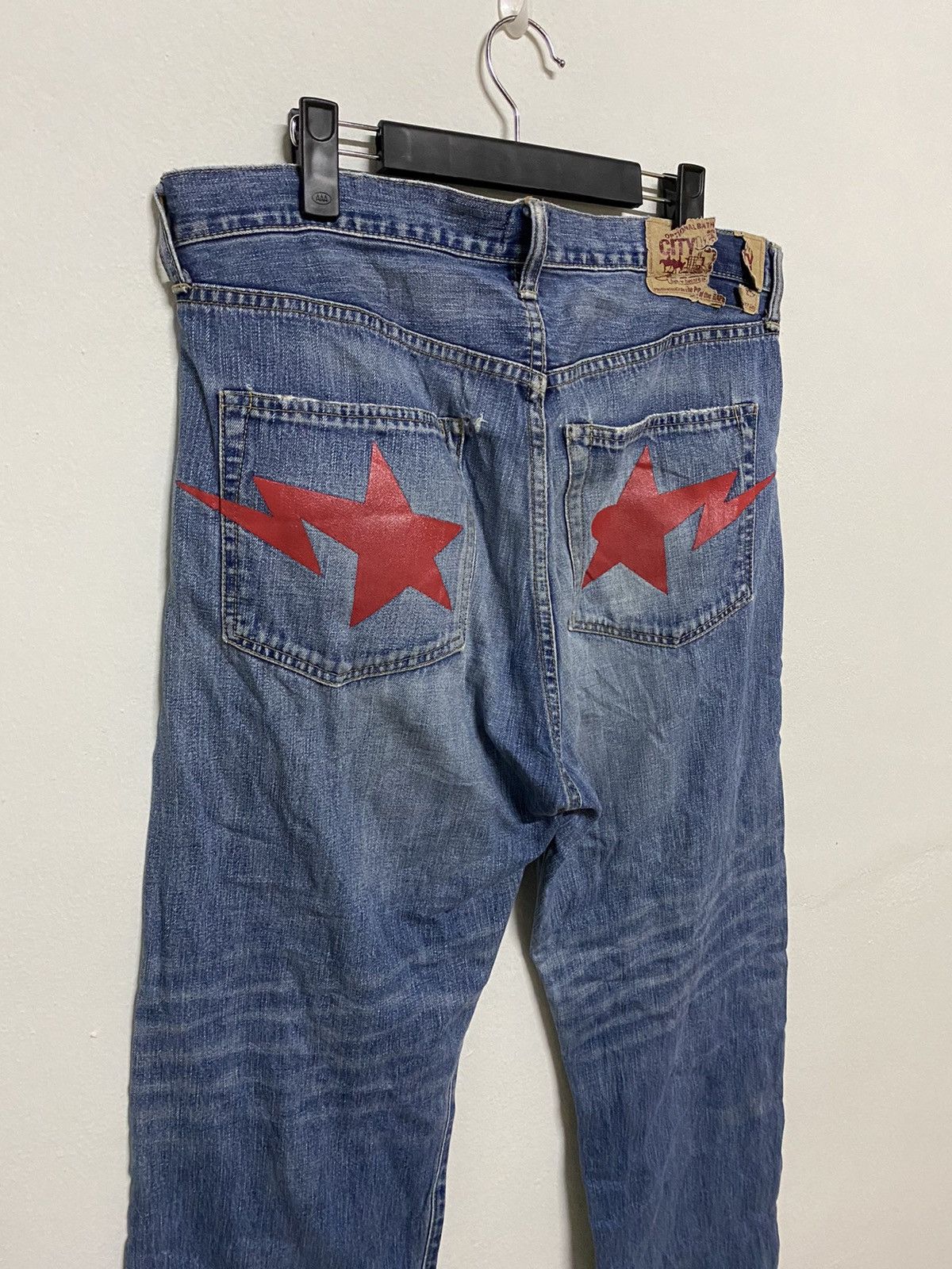 Bape Bapesta Denim Size US 36 / EU 52 - 4 Thumbnail