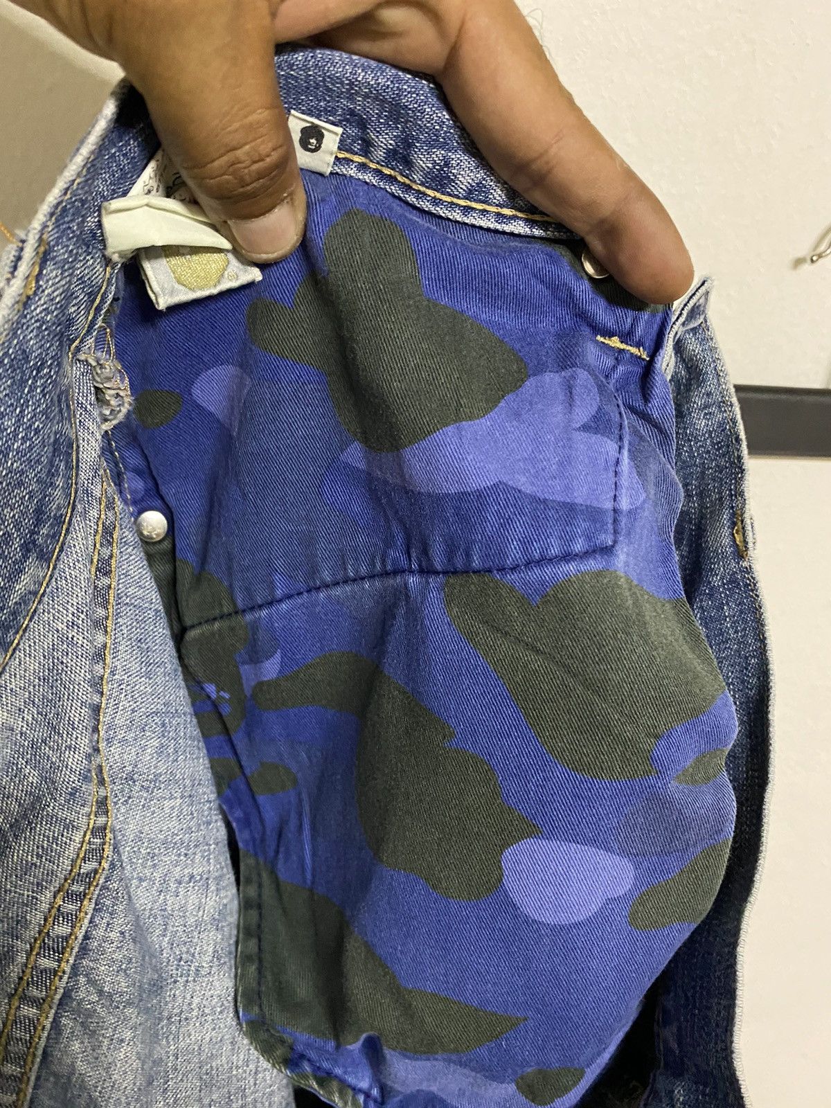 Bape Bapesta Denim Size US 36 / EU 52 - 19 Thumbnail
