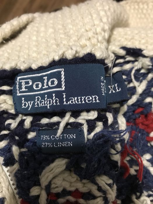 Ralph Lauren Hand knitted Anchor Sweater Size US XL / EU 56 / 4 - 13 Preview