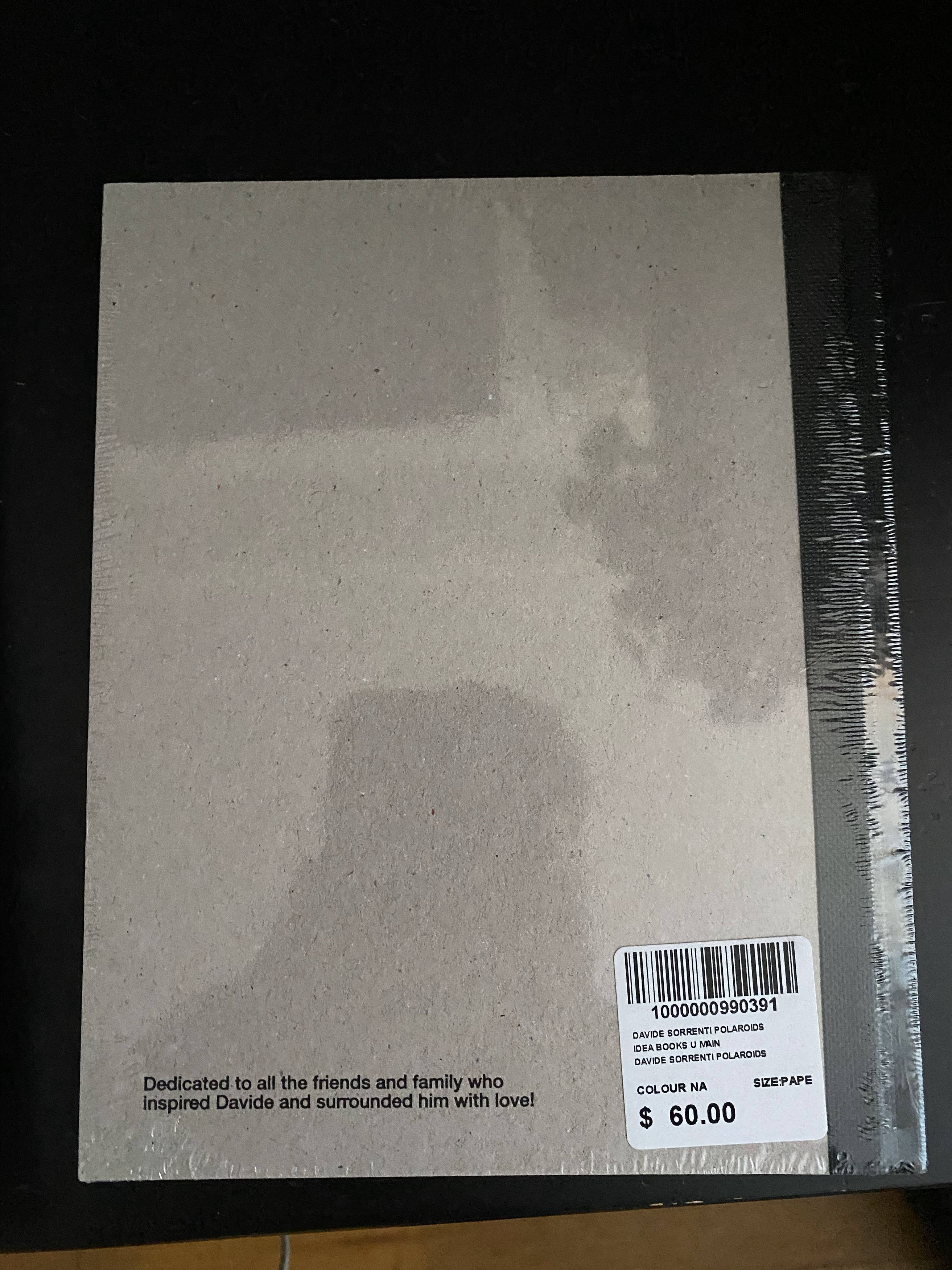 IDEA Davide Sorrenti Polaroids Idea Books Size ONE SIZE - 2 Preview