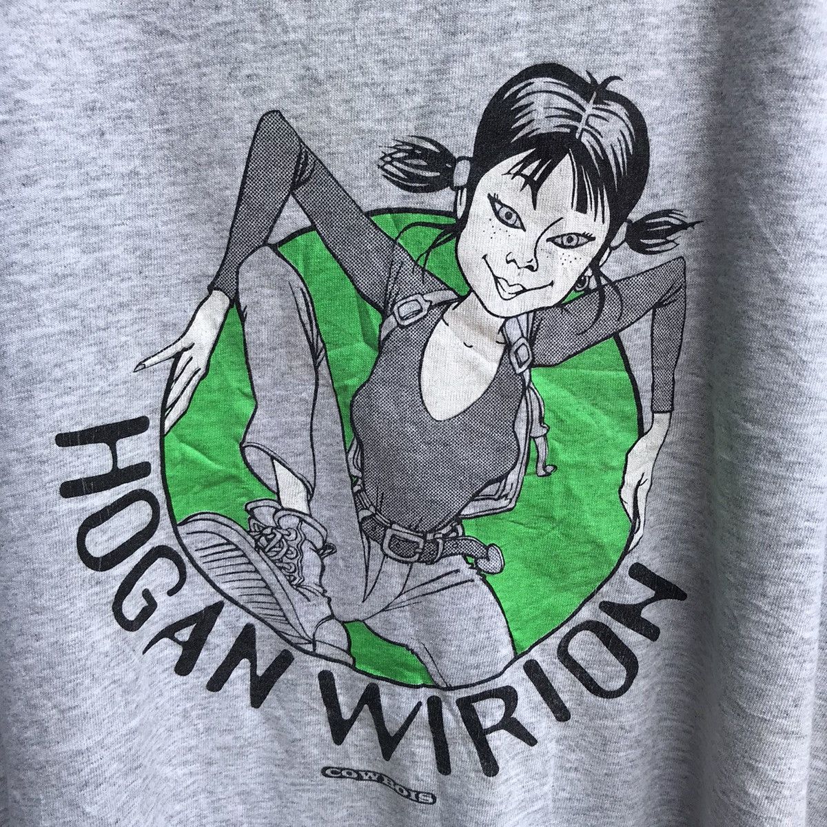 Vintage Vintage 90s HOGAN WIRION tee rare cowbois tank girl Size US XL / EU 56 / 4 - 3 Thumbnail