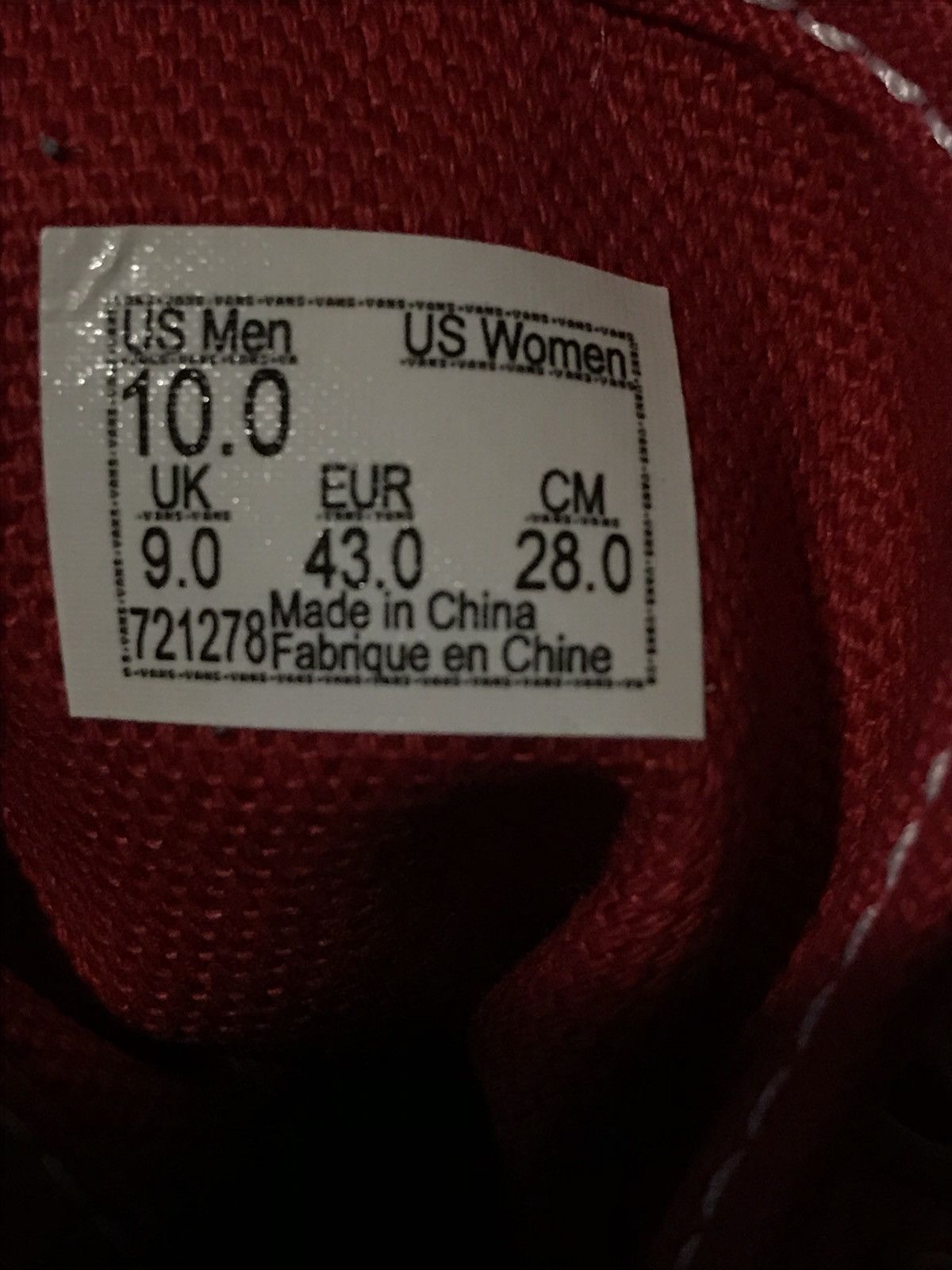 Undercover × Vans Undercover x Vans Size US 10 / EU 43 - 5 Thumbnail