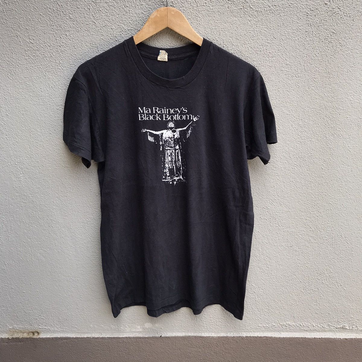 Vintage 80s MA RAINEYS BLACK BOTTOM history drama tee