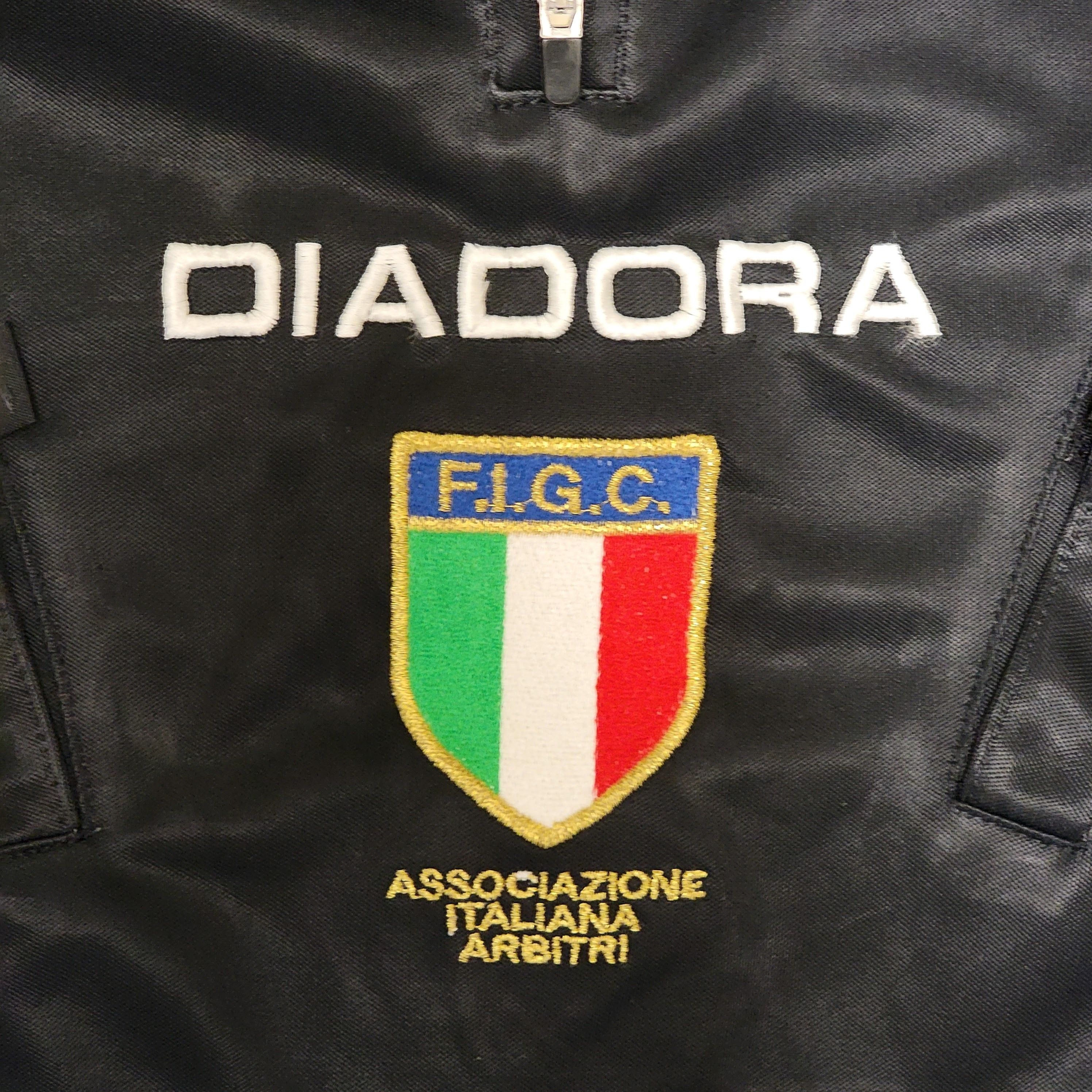 Diadora Italy Vintage Serie A Referee Diadora Soccer Jersey Size US L / EU 52-54 / 3 - 3 Thumbnail