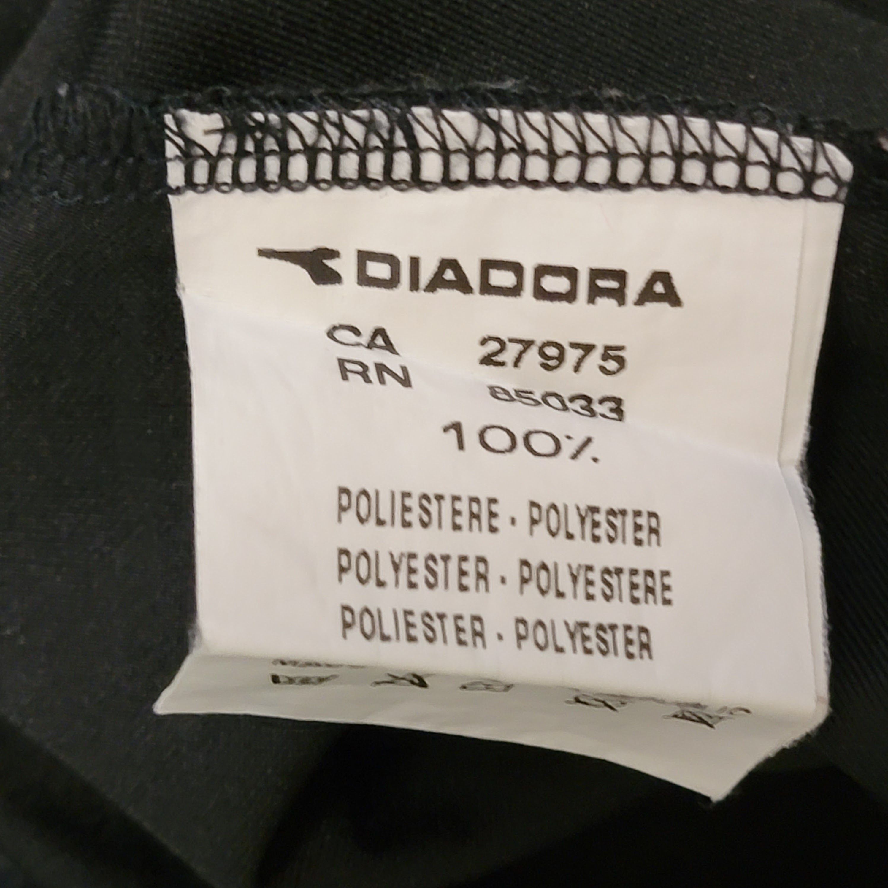 Diadora Italy Vintage Serie A Referee Diadora Soccer Jersey Size US L / EU 52-54 / 3 - 5 Thumbnail