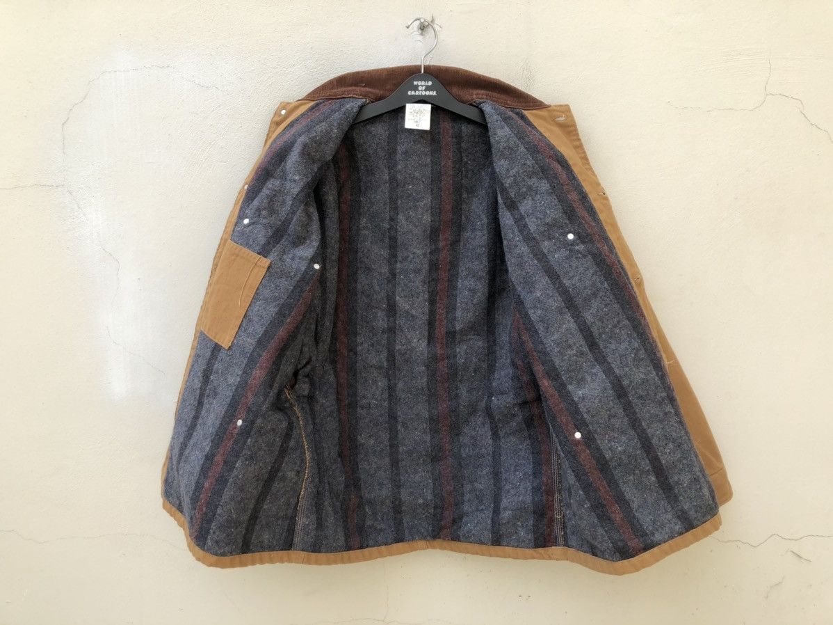 Carhartt Vintage 80s Carhartt Made in Usa Blanket Lined Chore Jacket Size US L / EU 52-54 / 3 - 10 Thumbnail