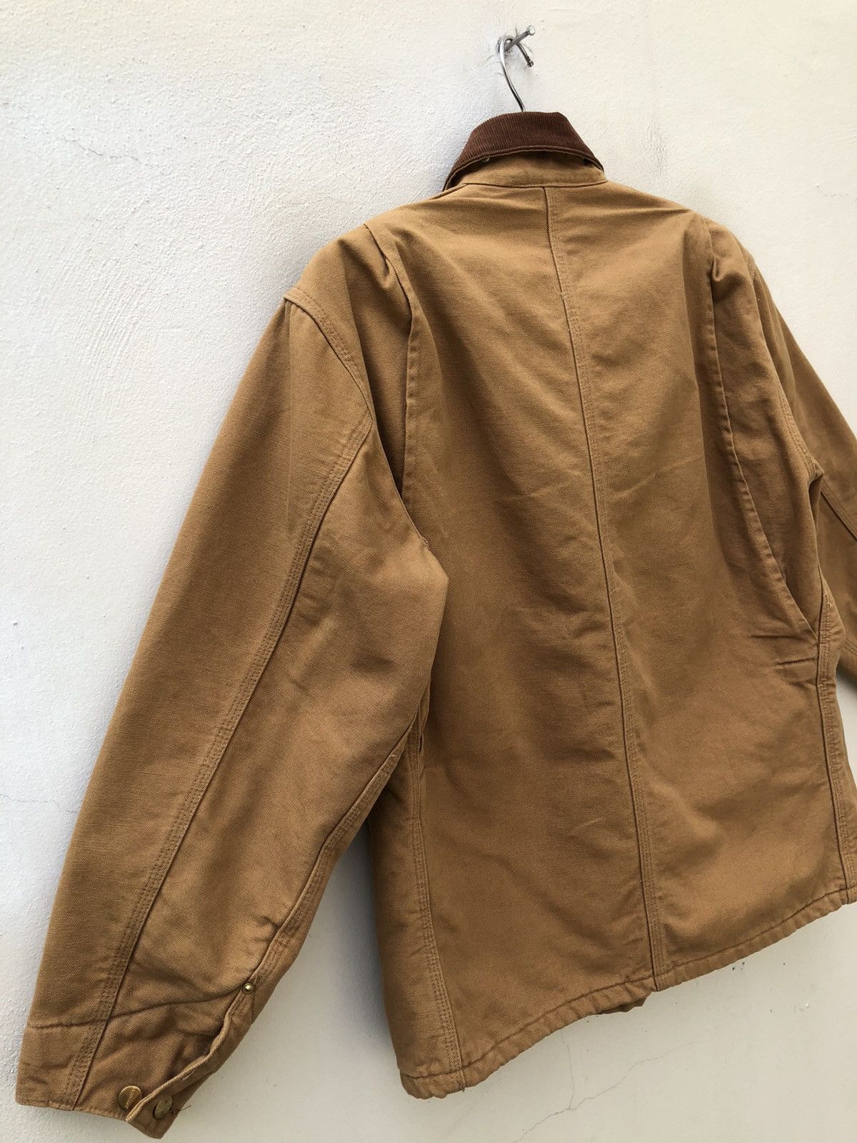 Carhartt Vintage 80s Carhartt Made in Usa Blanket Lined Chore Jacket Size US L / EU 52-54 / 3 - 14 Thumbnail