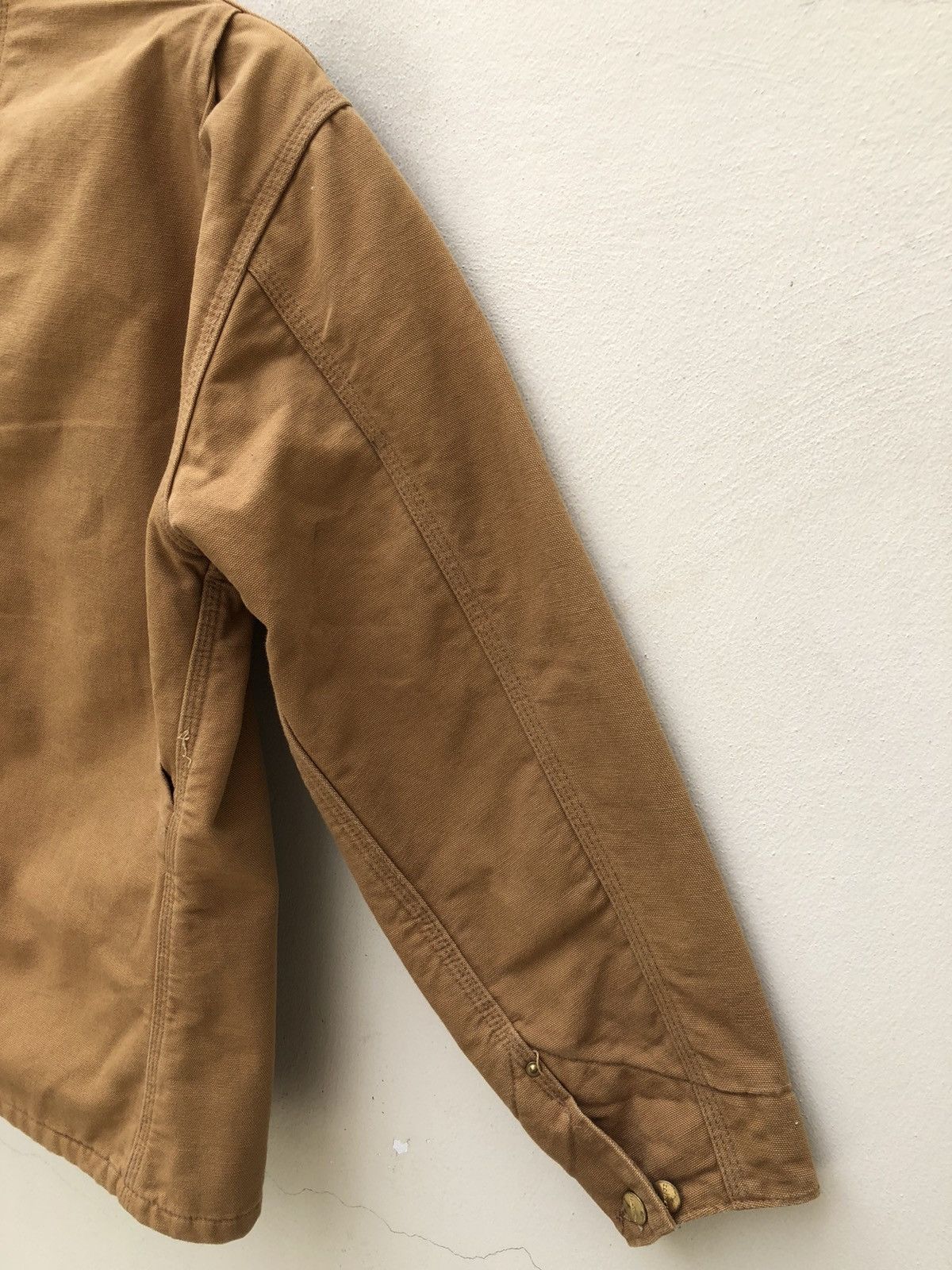 Carhartt Vintage 80s Carhartt Made in Usa Blanket Lined Chore Jacket Size US L / EU 52-54 / 3 - 12 Thumbnail