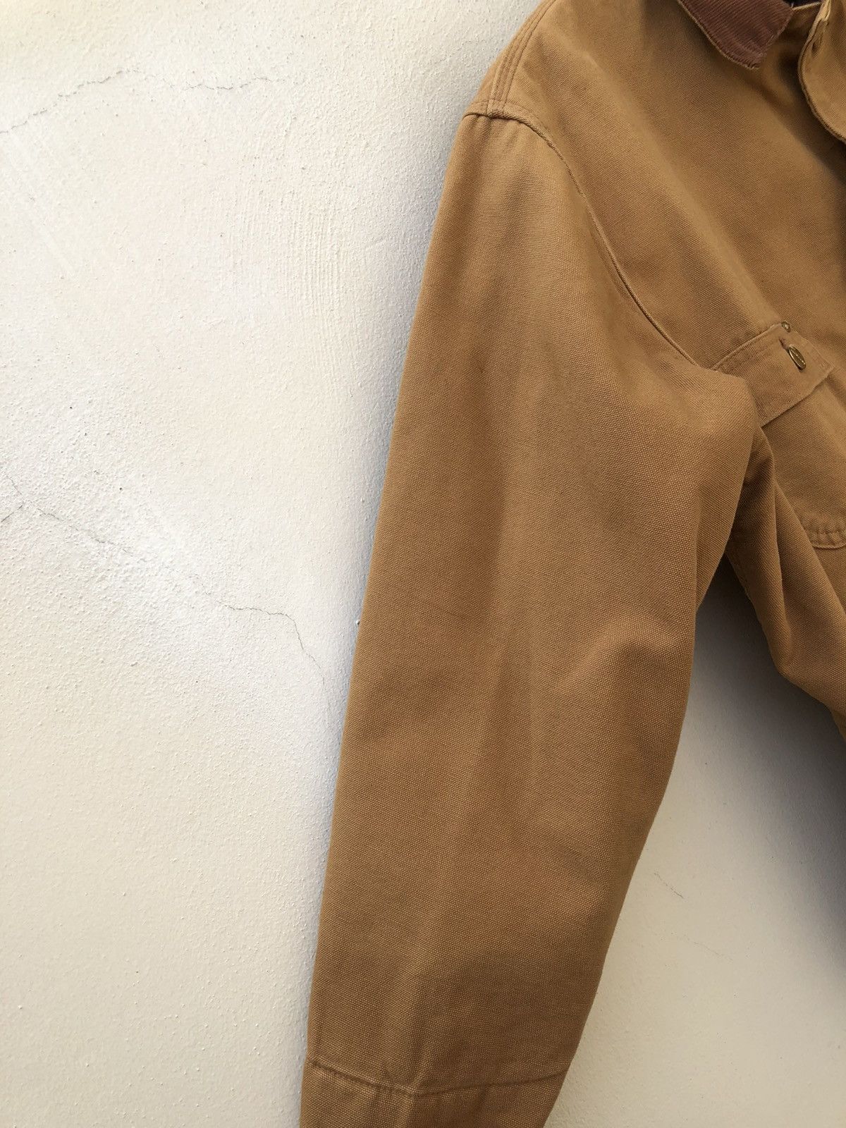 Carhartt Vintage 80s Carhartt Made in Usa Blanket Lined Chore Jacket Size US L / EU 52-54 / 3 - 8 Thumbnail