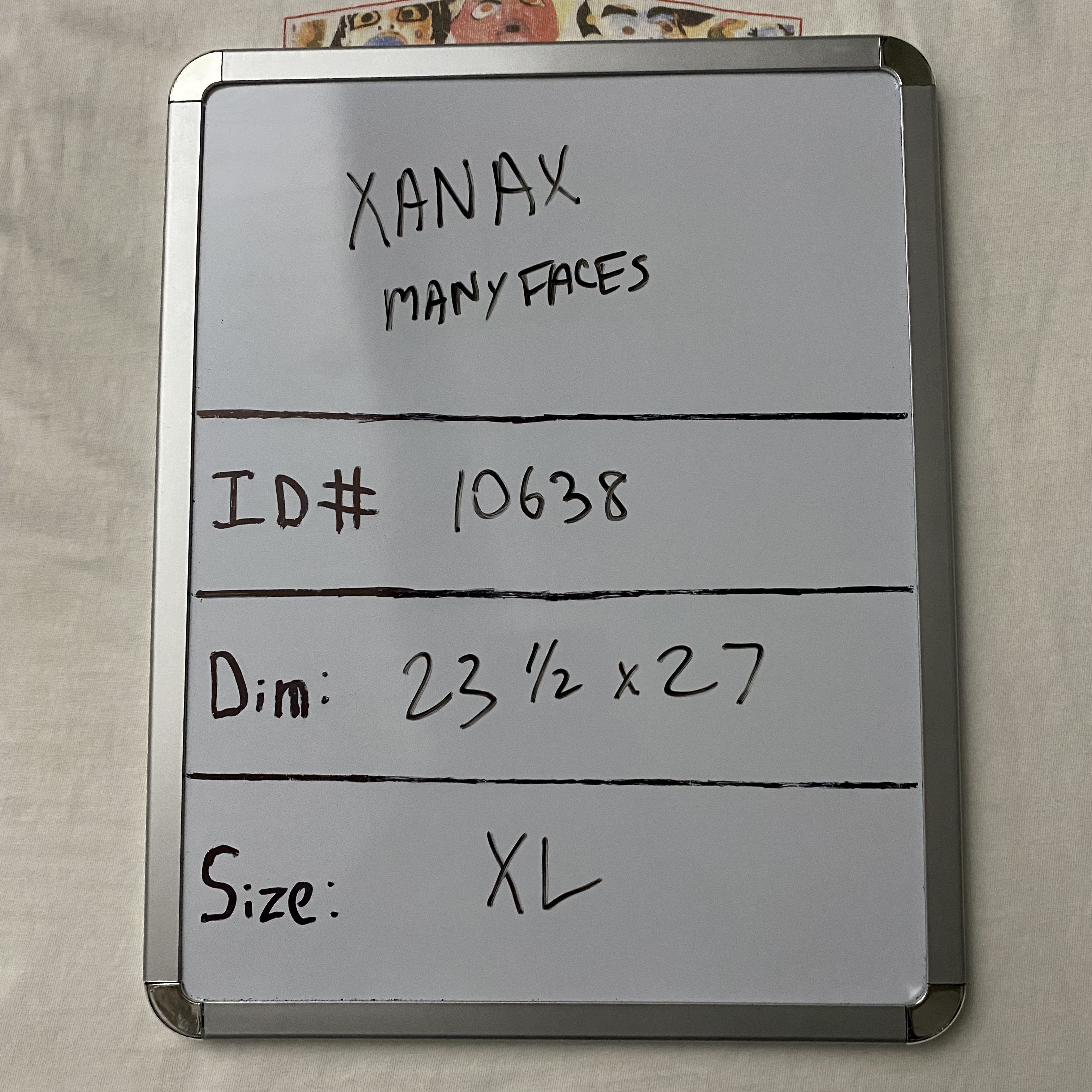 Vintage Xanax Alprazolam - Anxiety Has Many Faces Size US XL / EU 56 / 4 - 7 Thumbnail