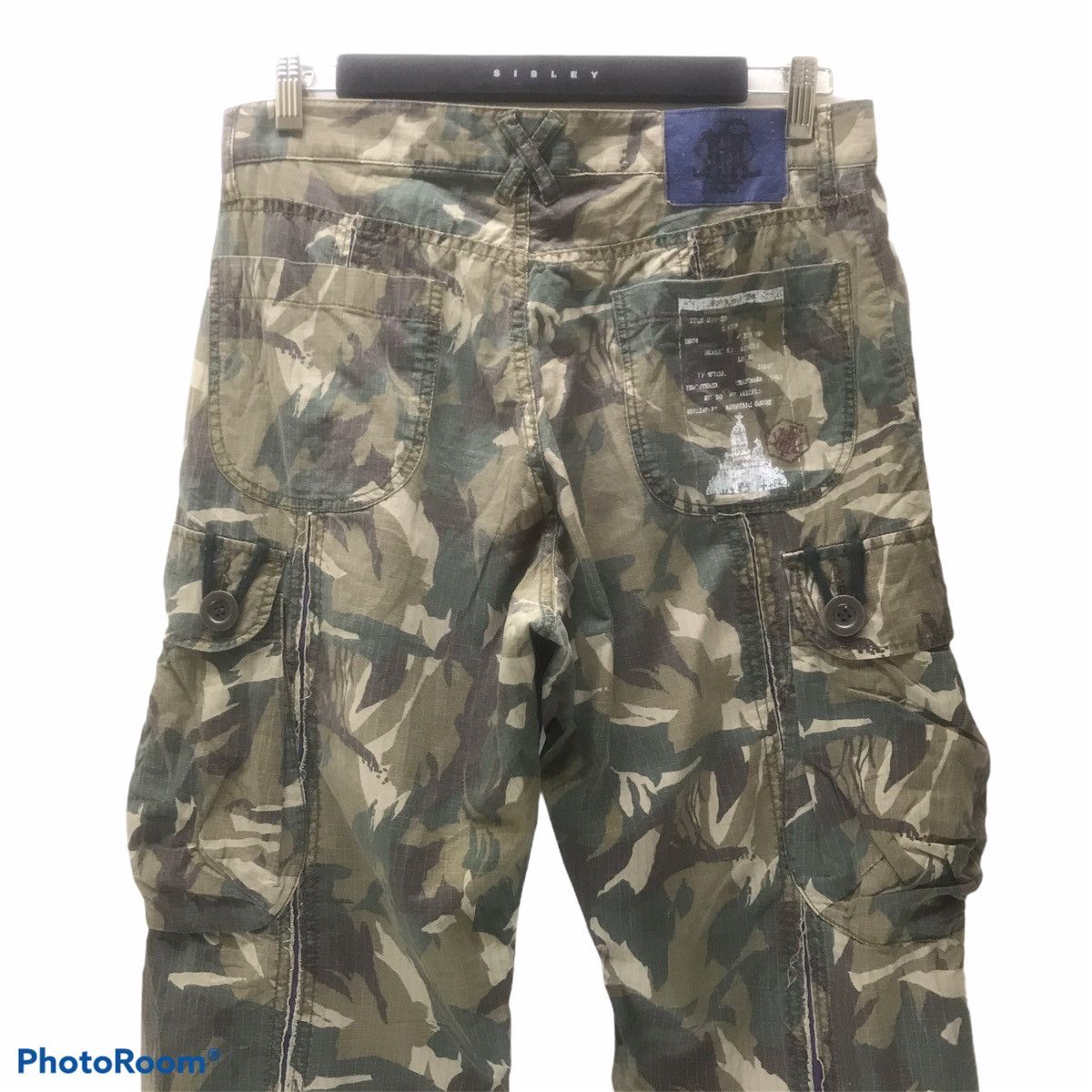 PPFM Japanese Brand PPFM Cargo Pants Camouflage Size US 32 / EU 48 - 10 Thumbnail