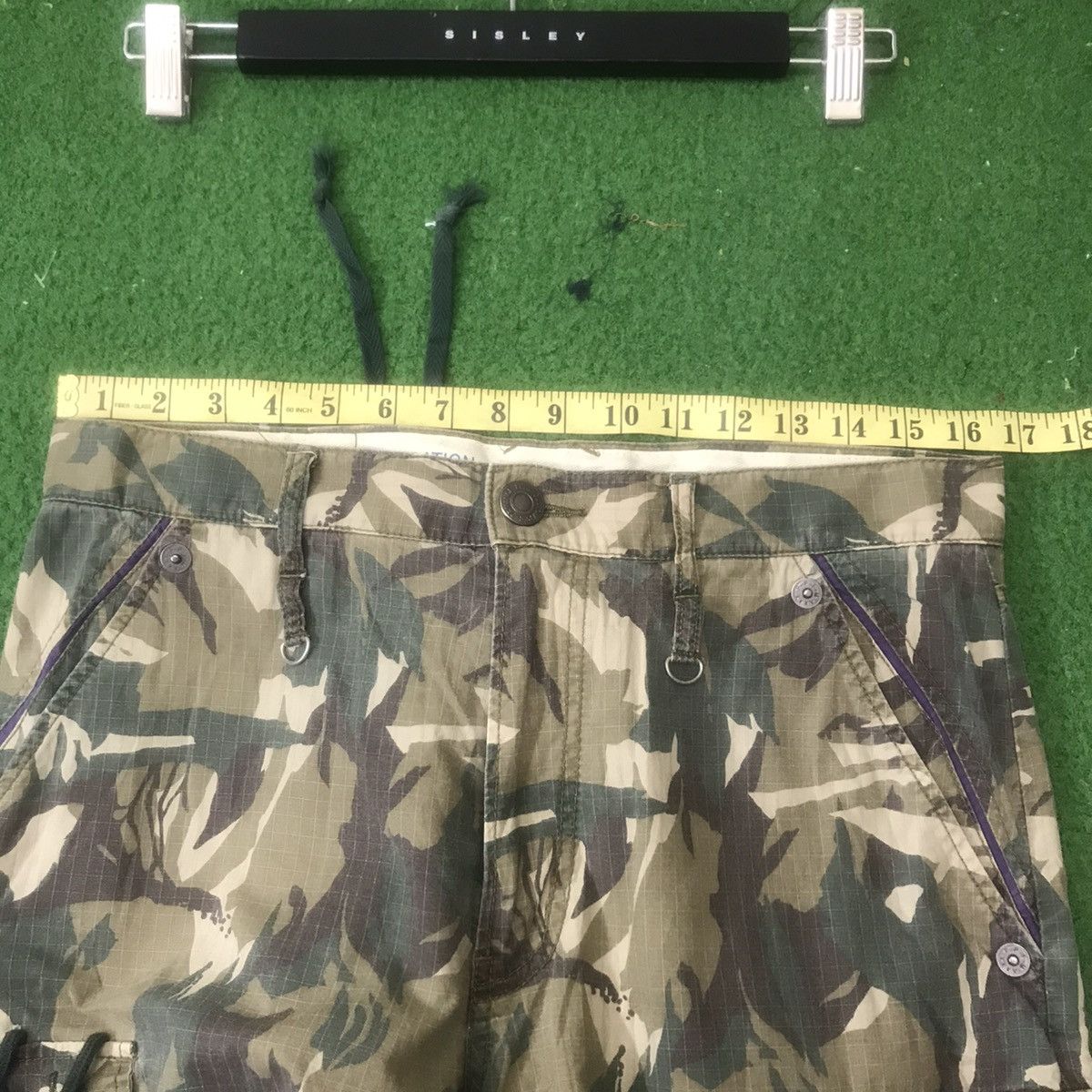 PPFM Japanese Brand PPFM Cargo Pants Camouflage Size US 32 / EU 48 - 23 Thumbnail