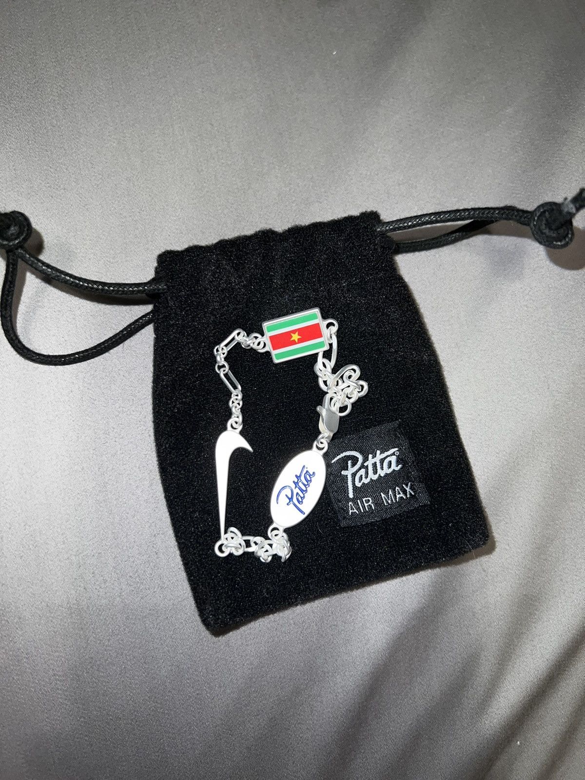 patta x nike bracelet