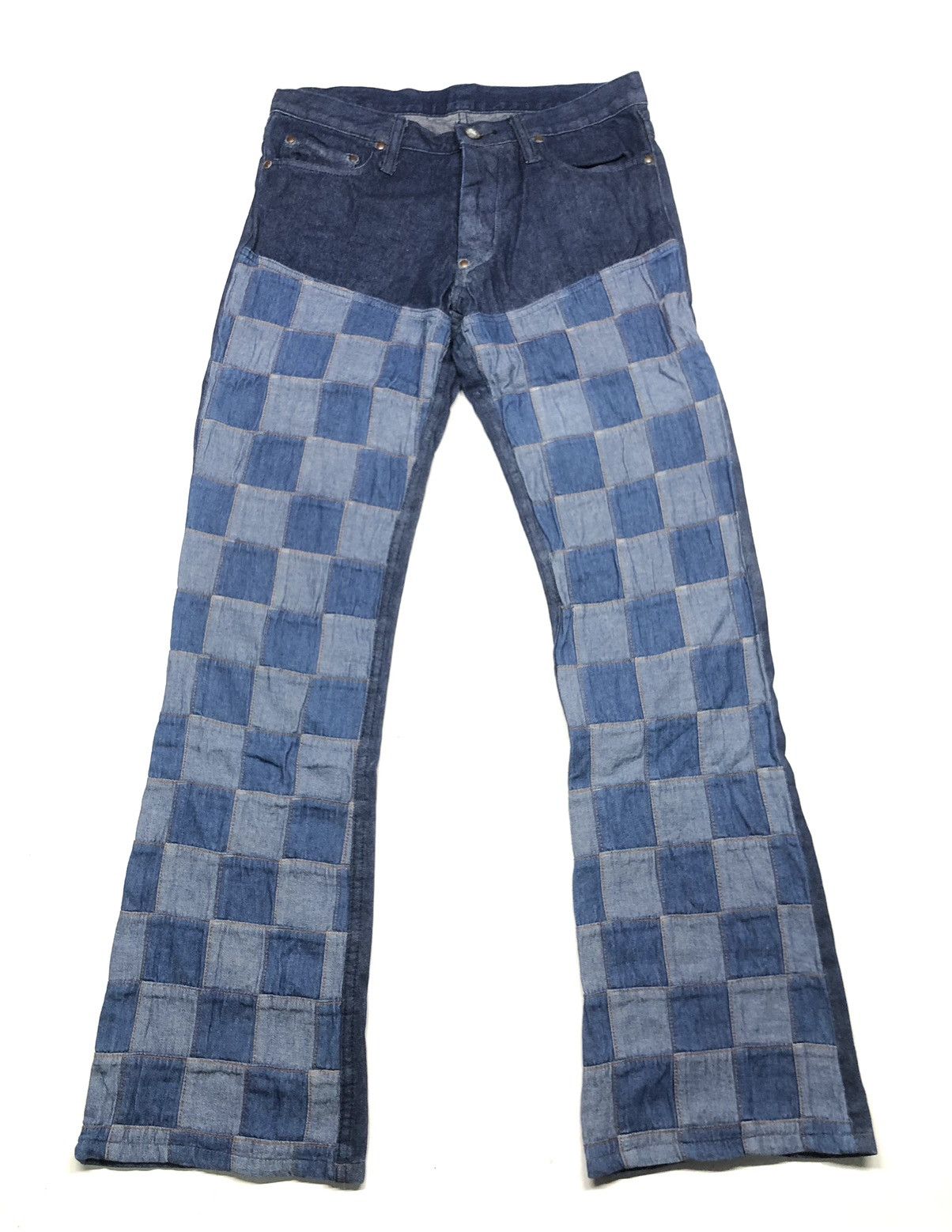 AYUITE CHECKED BLUE DENIM JAPAN ??