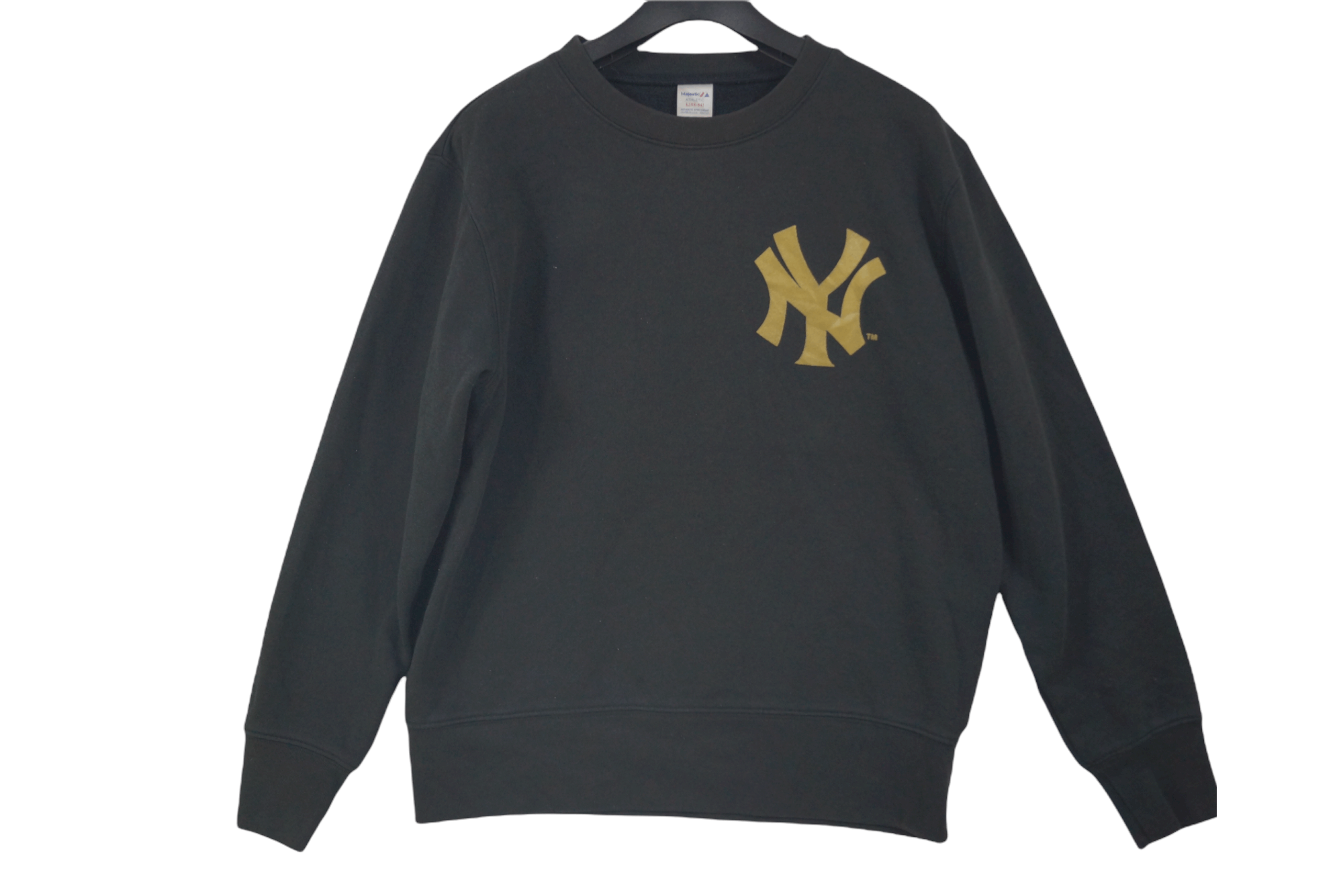 Rare Sweatshirt Vintage Majestic New York Big Logo