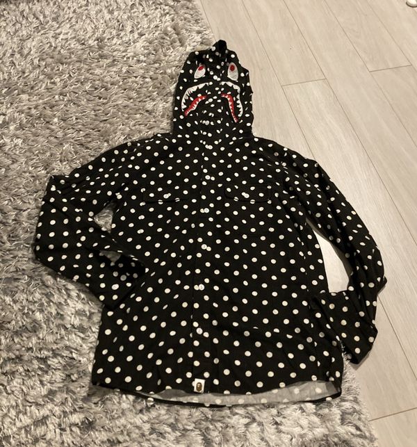 Polka dot cheap bape hoodie