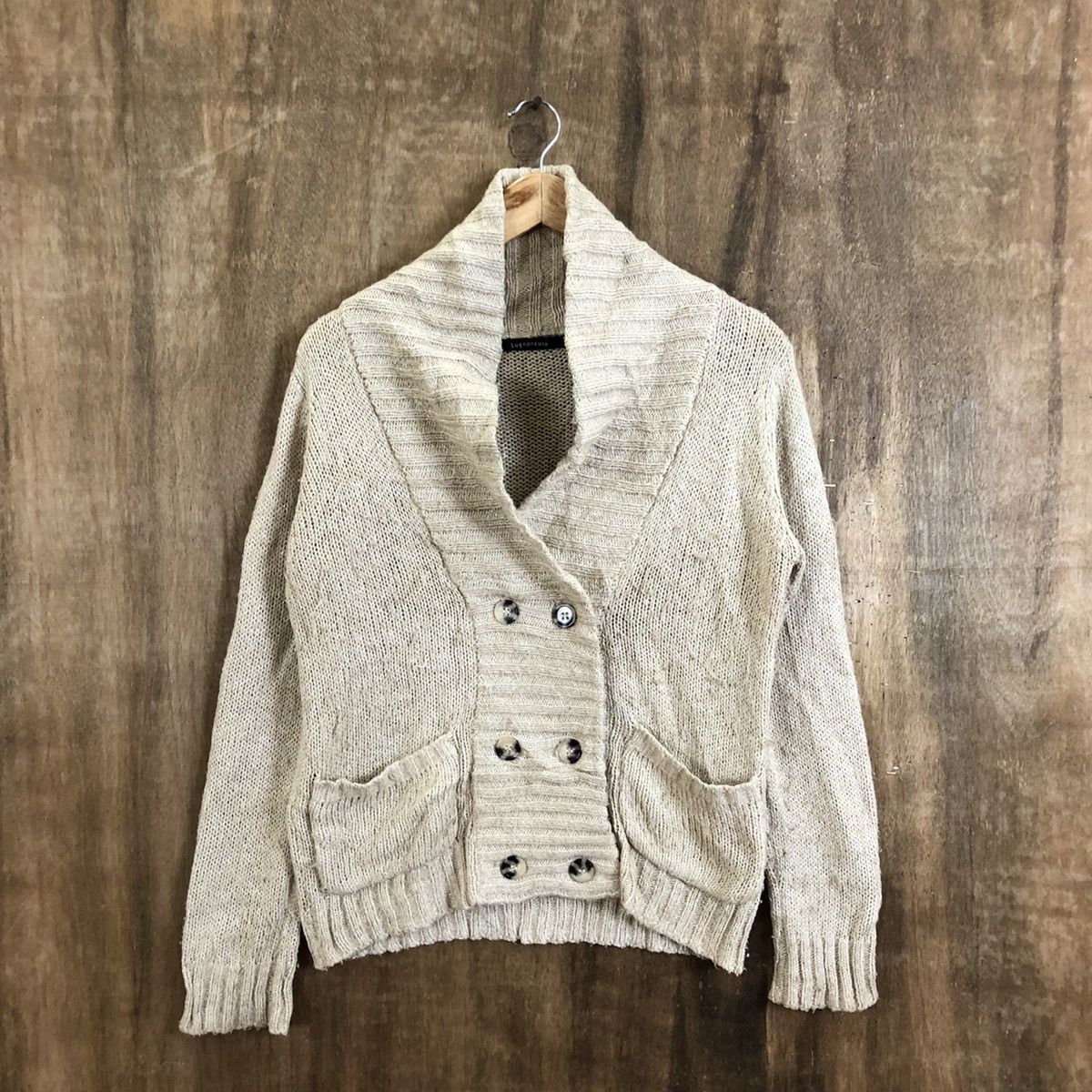 image of Lugnoncure Brown Cardigan Knitwear 128, Men's (Size Medium)