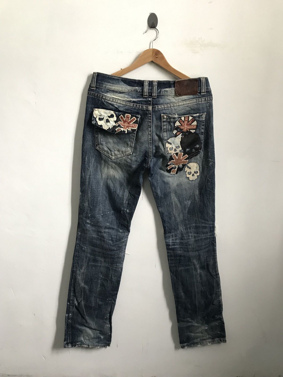 Hysteric Glamour Cloud 72 Denim Jeans Size US 33 - 2 Thumbnail