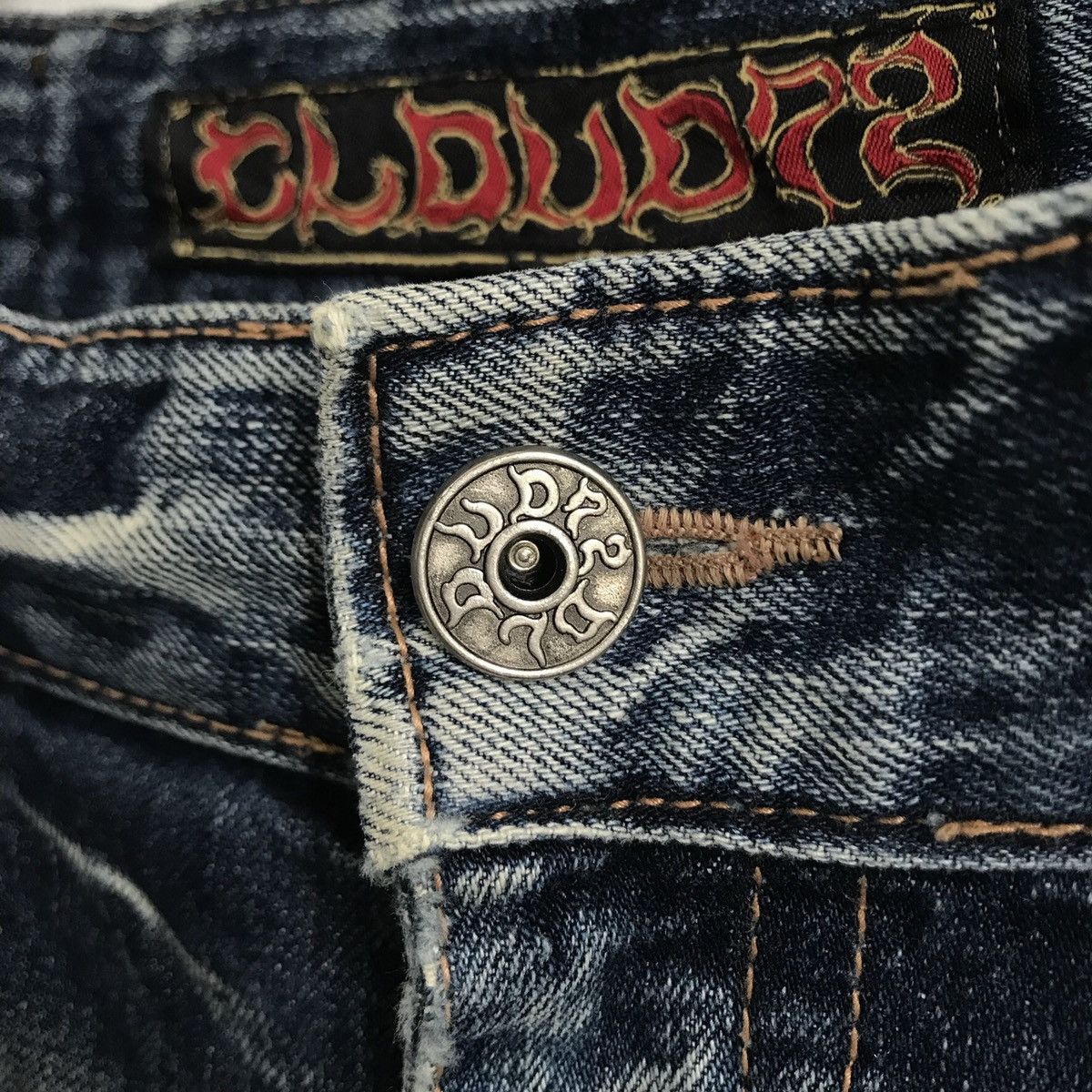 Hysteric Glamour Cloud 72 Denim Jeans Size US 33 - 7 Thumbnail