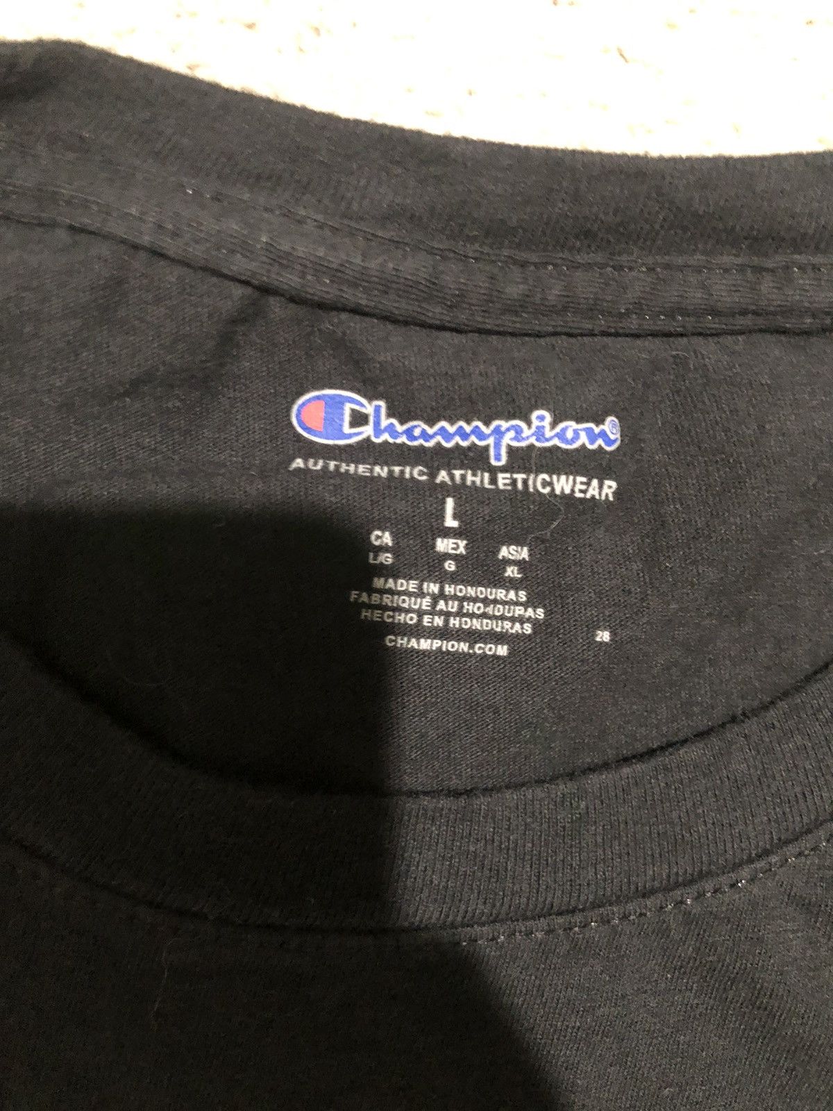 Benjamin Edgar × Champion Benjamin one of one tee for basic space Size US L / EU 52-54 / 3 - 3 Thumbnail