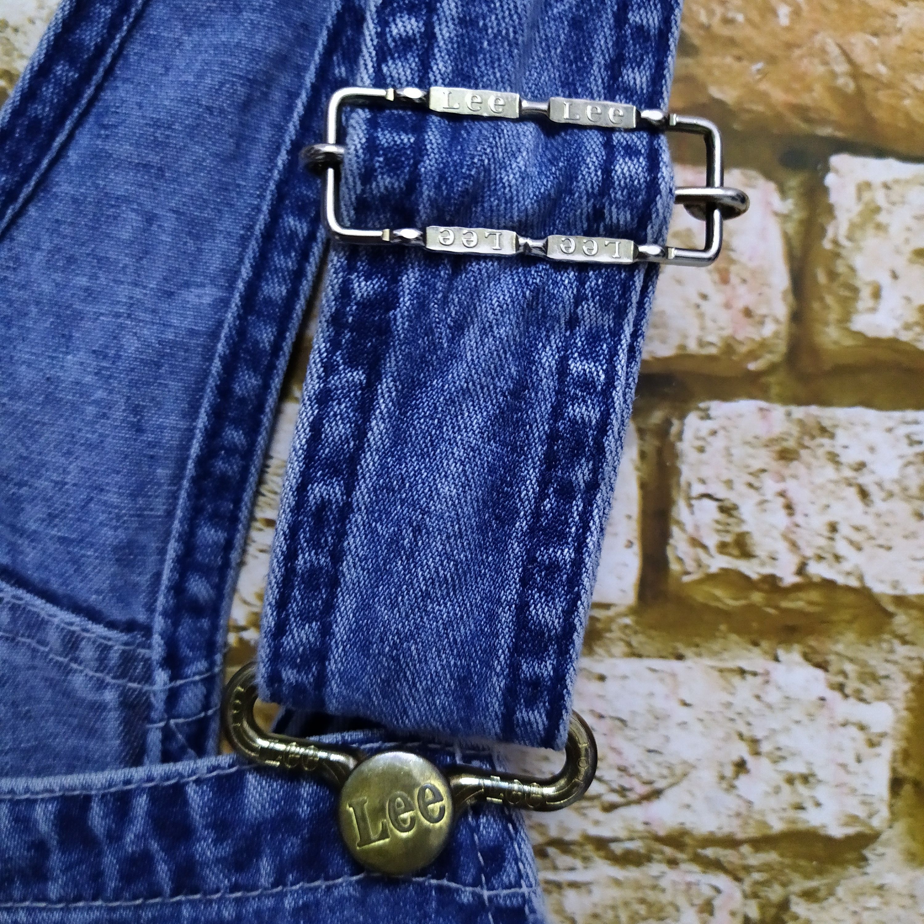 Lee × Vintage VTG LEE OVERALLS DENIM (D315) Size US 35 - 5 Thumbnail
