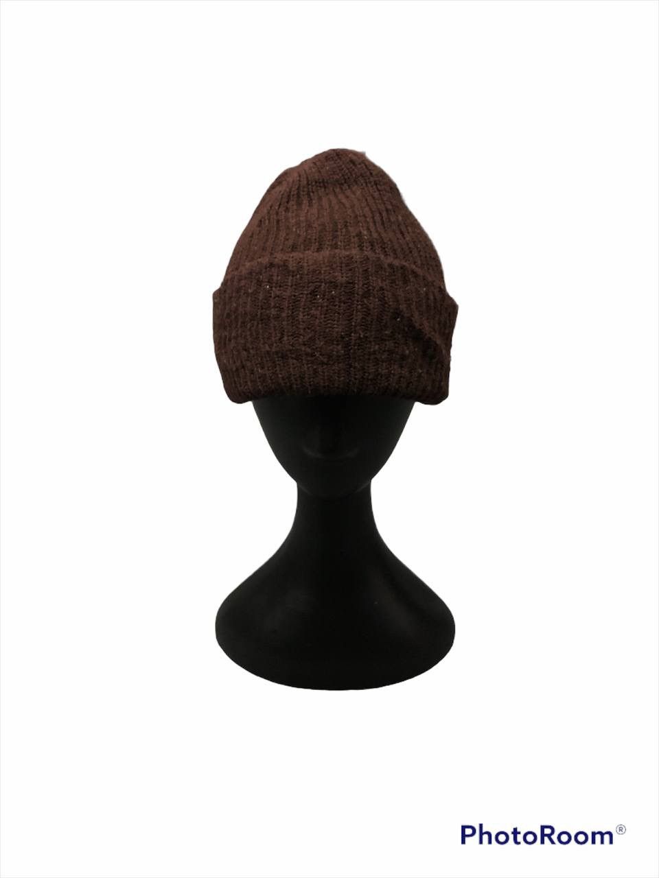 Vintage Vintage Plain Beanie Hat Made Usa Size ONE SIZE - 1 Thumbnail