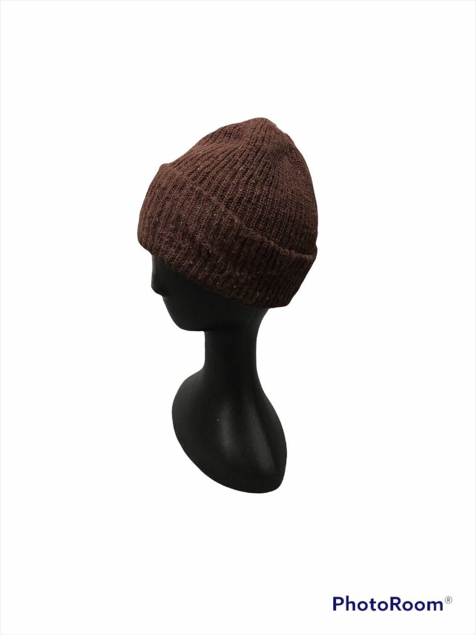 Vintage Vintage Plain Beanie Hat Made Usa Size ONE SIZE - 2 Thumbnail