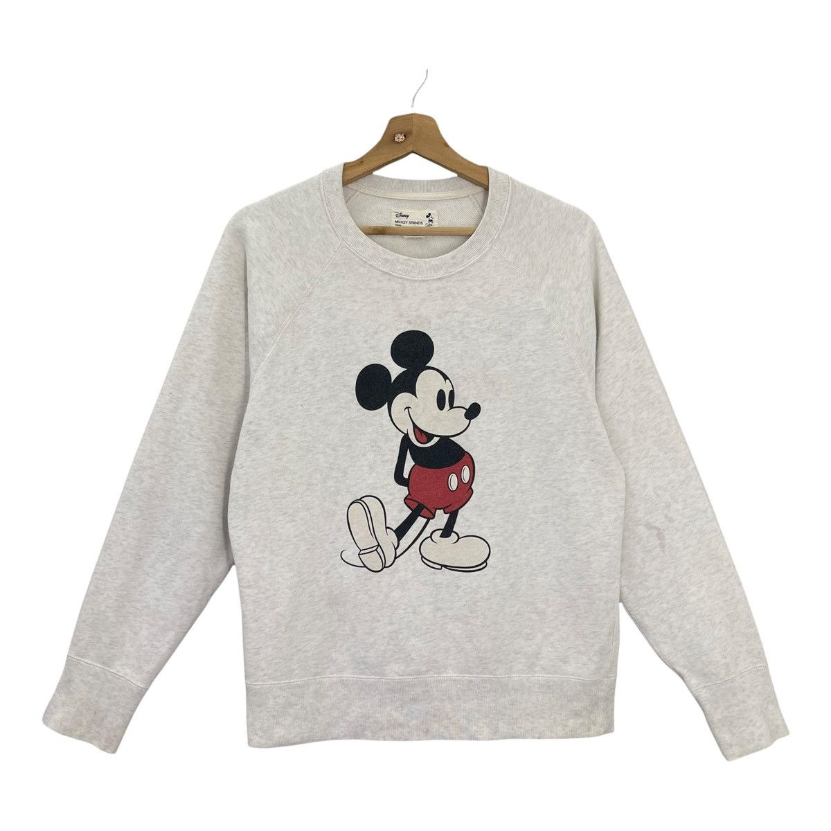 Disney Mickey Mouse Big Logo Crewneck Sweatshirt Size M Size US M / EU 48-50 / 2 - 1 Thumbnail