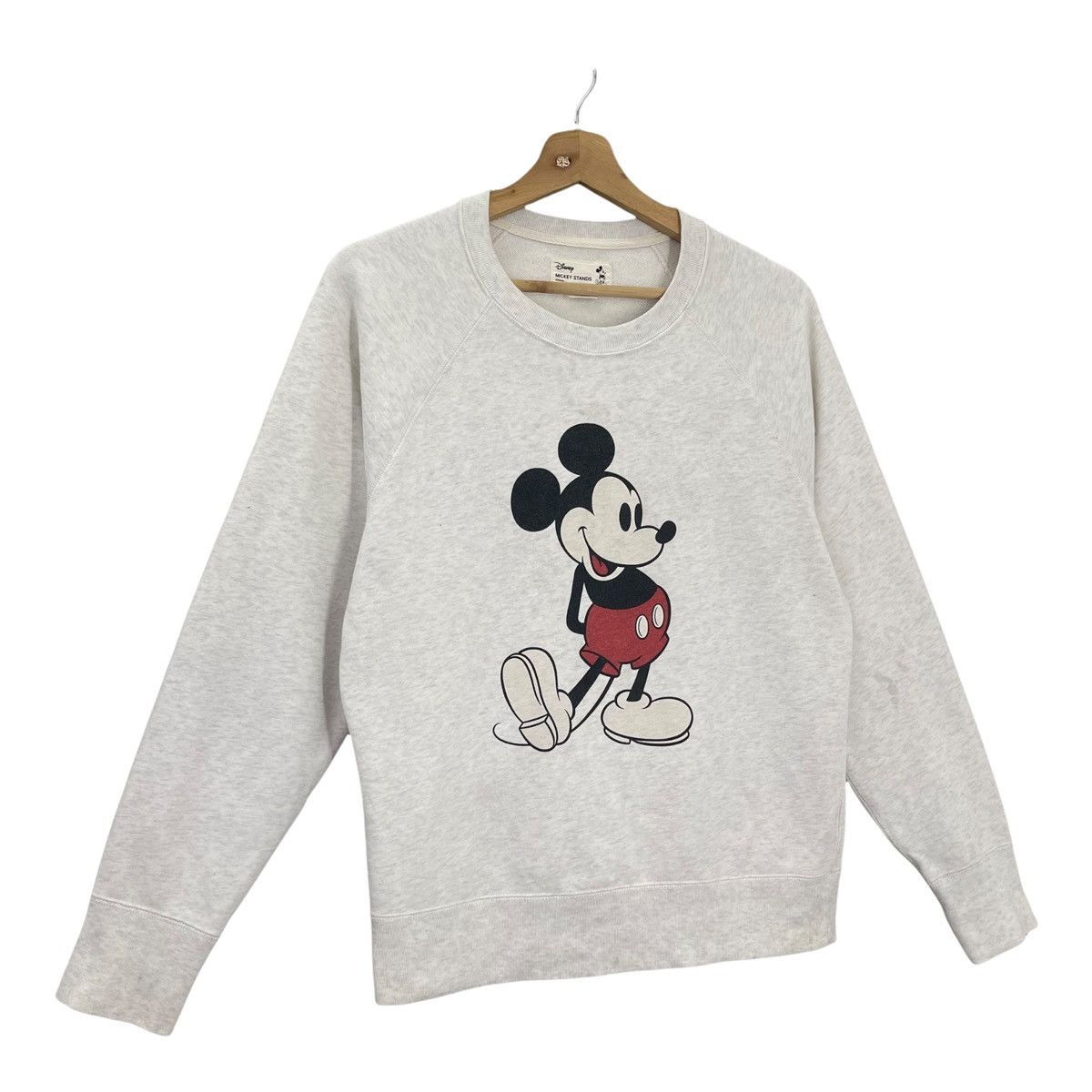Disney Mickey Mouse Big Logo Crewneck Sweatshirt Size M Size US M / EU 48-50 / 2 - 2 Thumbnail