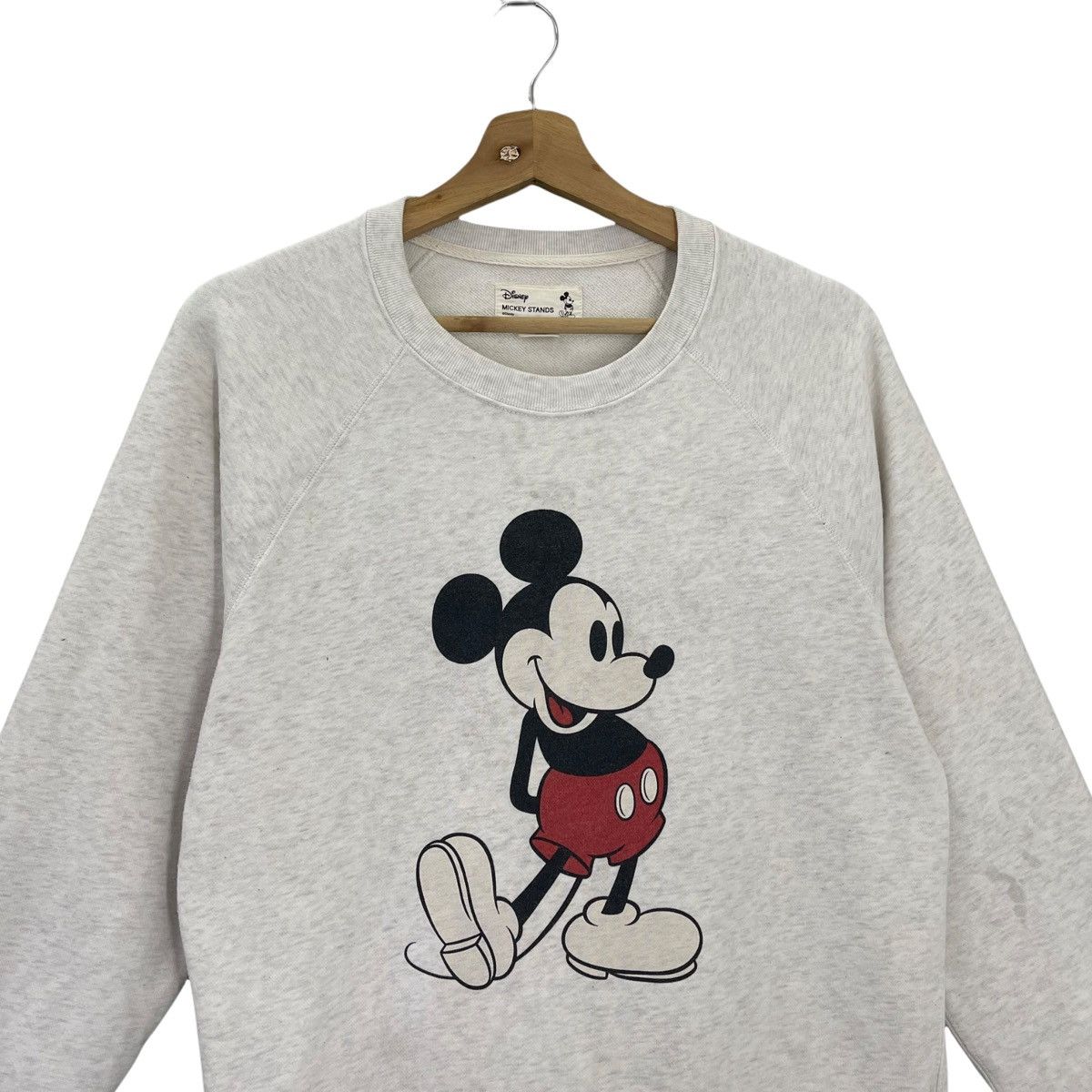 Disney Mickey Mouse Big Logo Crewneck Sweatshirt Size M Size US M / EU 48-50 / 2 - 4 Thumbnail
