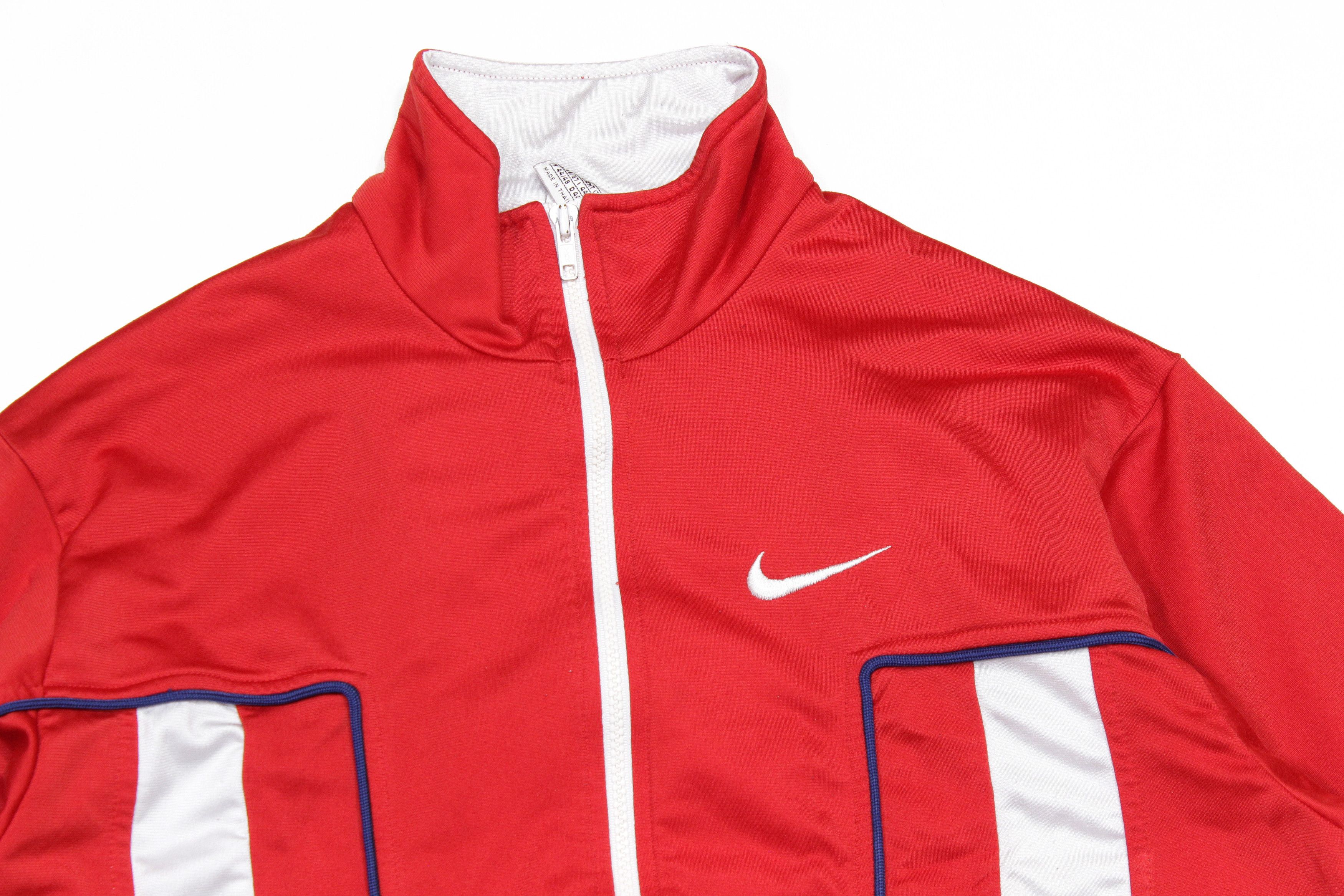 Nike 90S Swoosh Basketball Logo Jacket Size US S / EU 44-46 / 1 - 4 Thumbnail