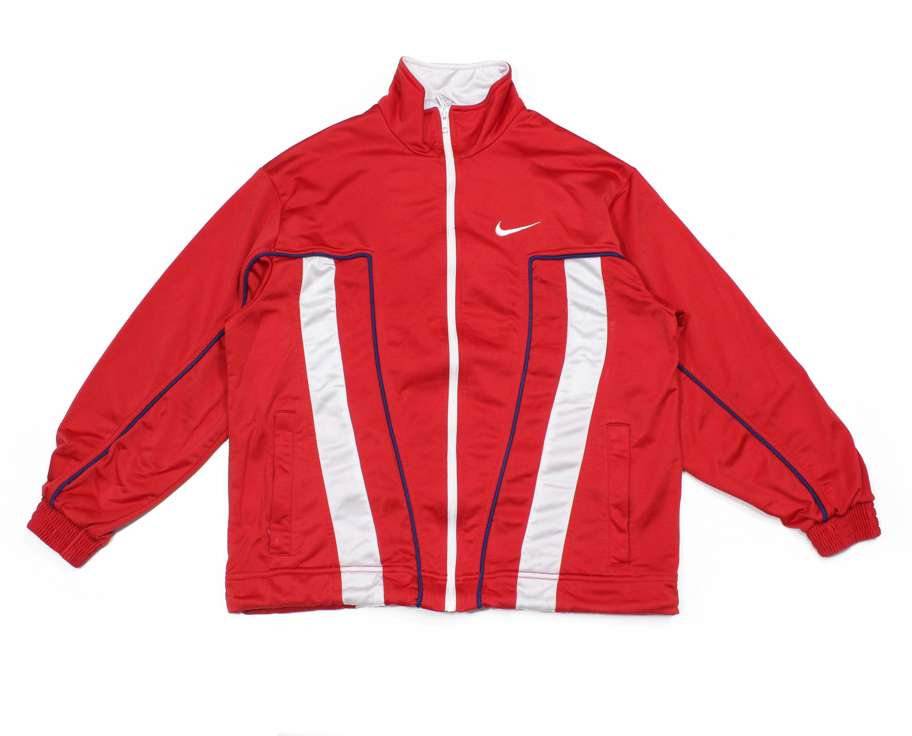 Nike 90S Swoosh Basketball Logo Jacket Size US S / EU 44-46 / 1 - 2 Thumbnail