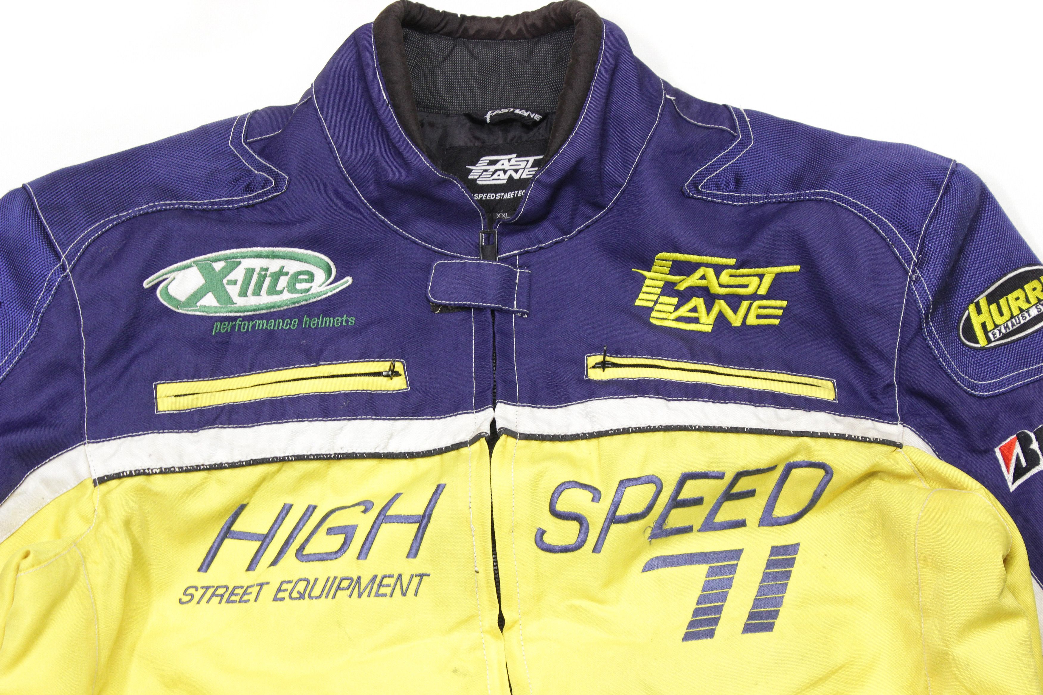 Vintage 90S Fast Lane Sponsored Jacket Size US XL / EU 56 / 4 - 4 Thumbnail
