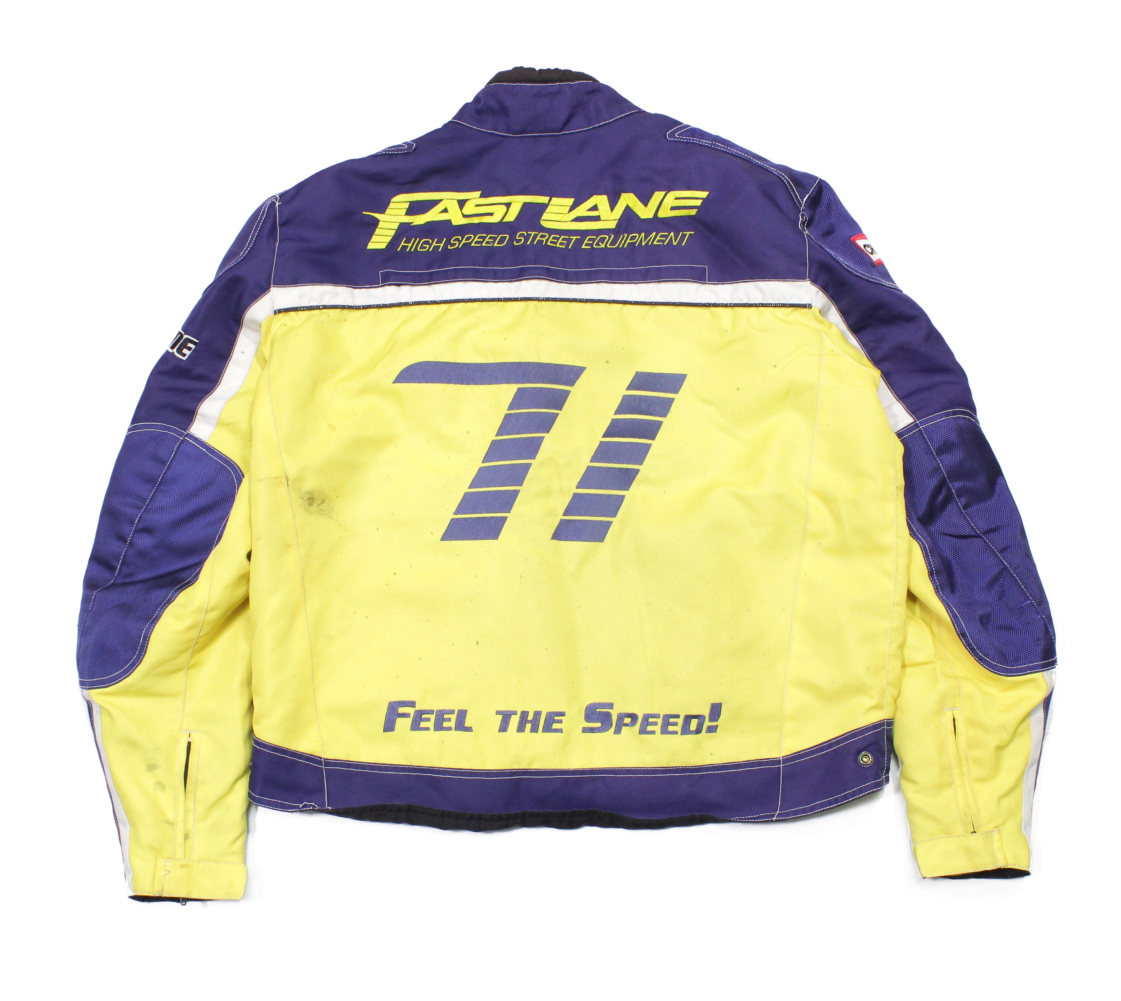 Vintage 90S Fast Lane Sponsored Jacket Size US XL / EU 56 / 4 - 2 Thumbnail